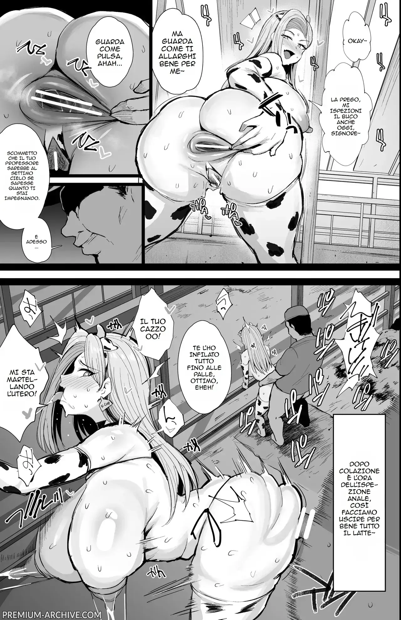 [Jack to Nicholson (NoriPachi)] Hajimete no Tanetsuke Sakunyuu Taiken | Prima esperienza di accoppiamento e mungitura [Italian] Bildnummer 30