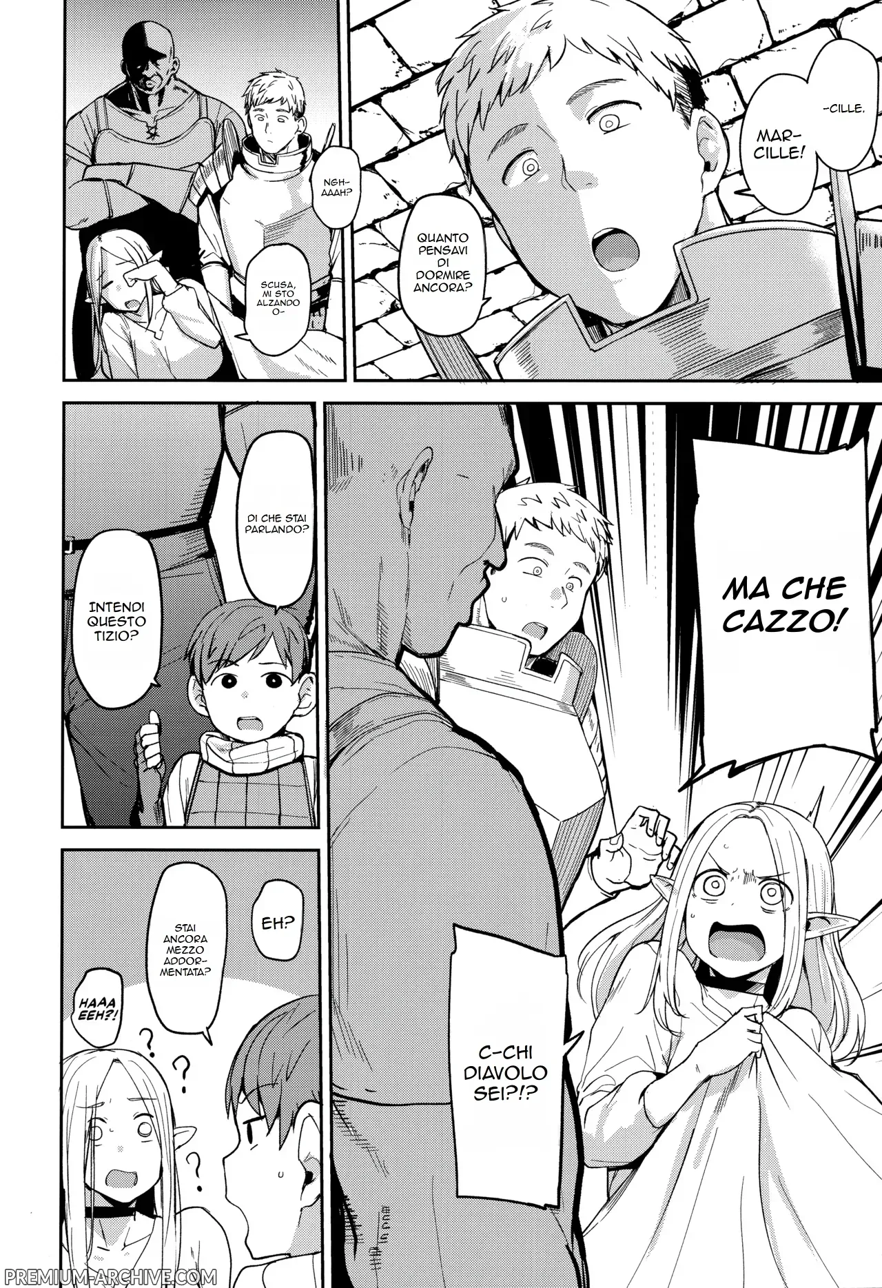 (C106) [North70 (Nanao Yukiji)] Chin Ochi Donkusa Elf | Elfo idiota, inculata e scopata a dovere (Dungeon Meshi) [Italian] 画像番号 3