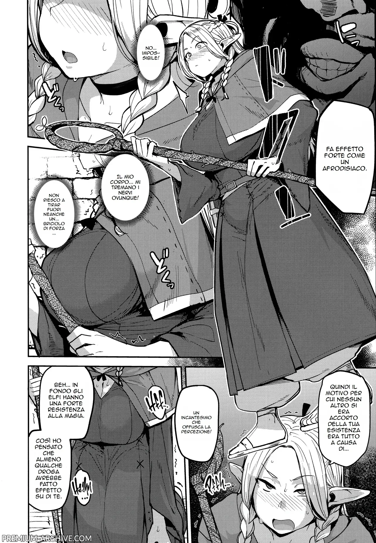 (C106) [North70 (Nanao Yukiji)] Chin Ochi Donkusa Elf | Elfo idiota, inculata e scopata a dovere (Dungeon Meshi) [Italian] 画像番号 9