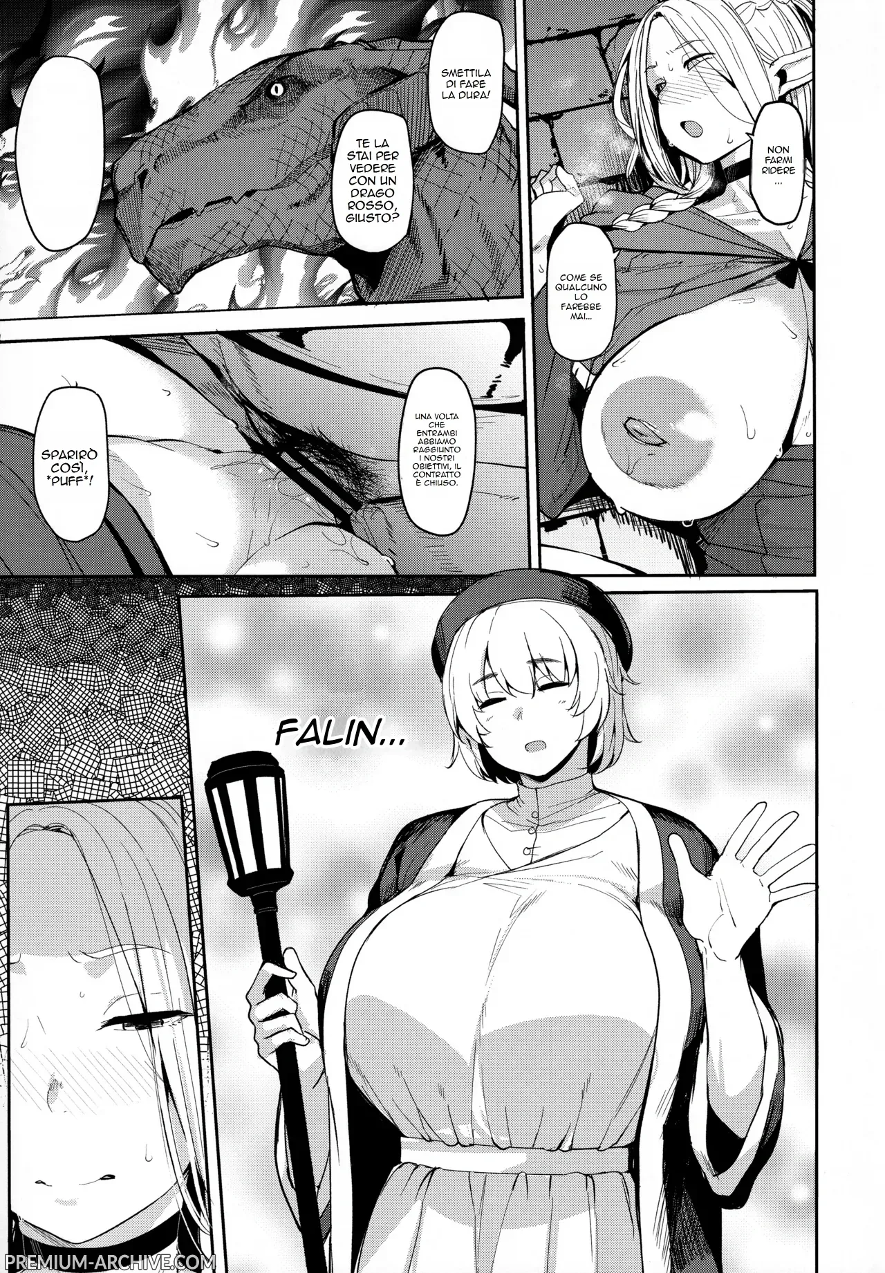 (C106) [North70 (Nanao Yukiji)] Chin Ochi Donkusa Elf | Elfo idiota, inculata e scopata a dovere (Dungeon Meshi) [Italian] 画像番号 18