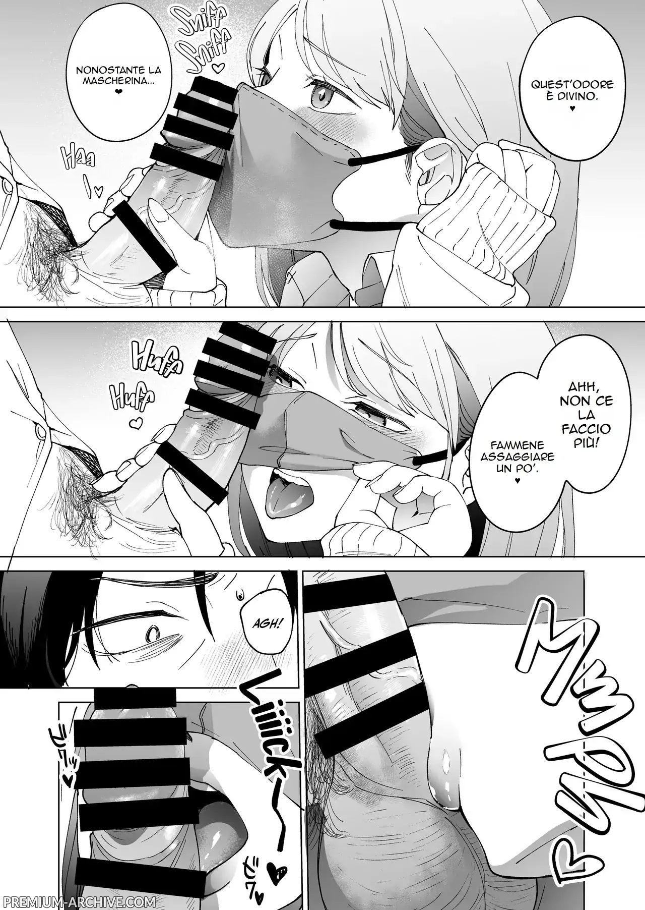 [Manmaya (Same Manma)] Jinsei Shuuryou 5-byou Mae Nazo JK ni Kuwareru | Divorato da una misteriosa liceale 5 secondi prima di dire addio alla mia vita [Italian] 画像番号 9