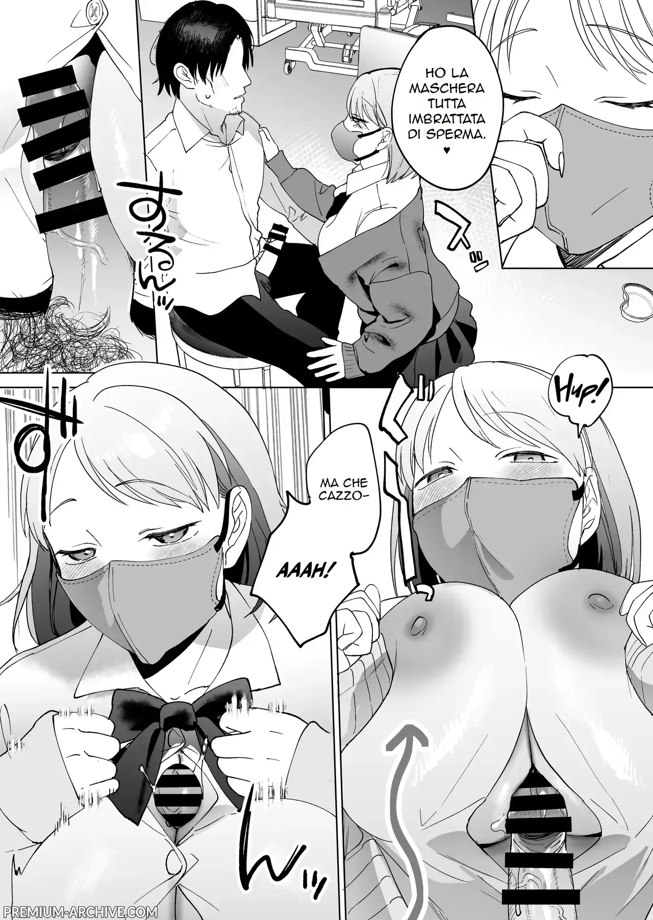 [Manmaya (Same Manma)] Jinsei Shuuryou 5-byou Mae Nazo JK ni Kuwareru | Divorato da una misteriosa liceale 5 secondi prima di dire addio alla mia vita [Italian] 画像番号 14