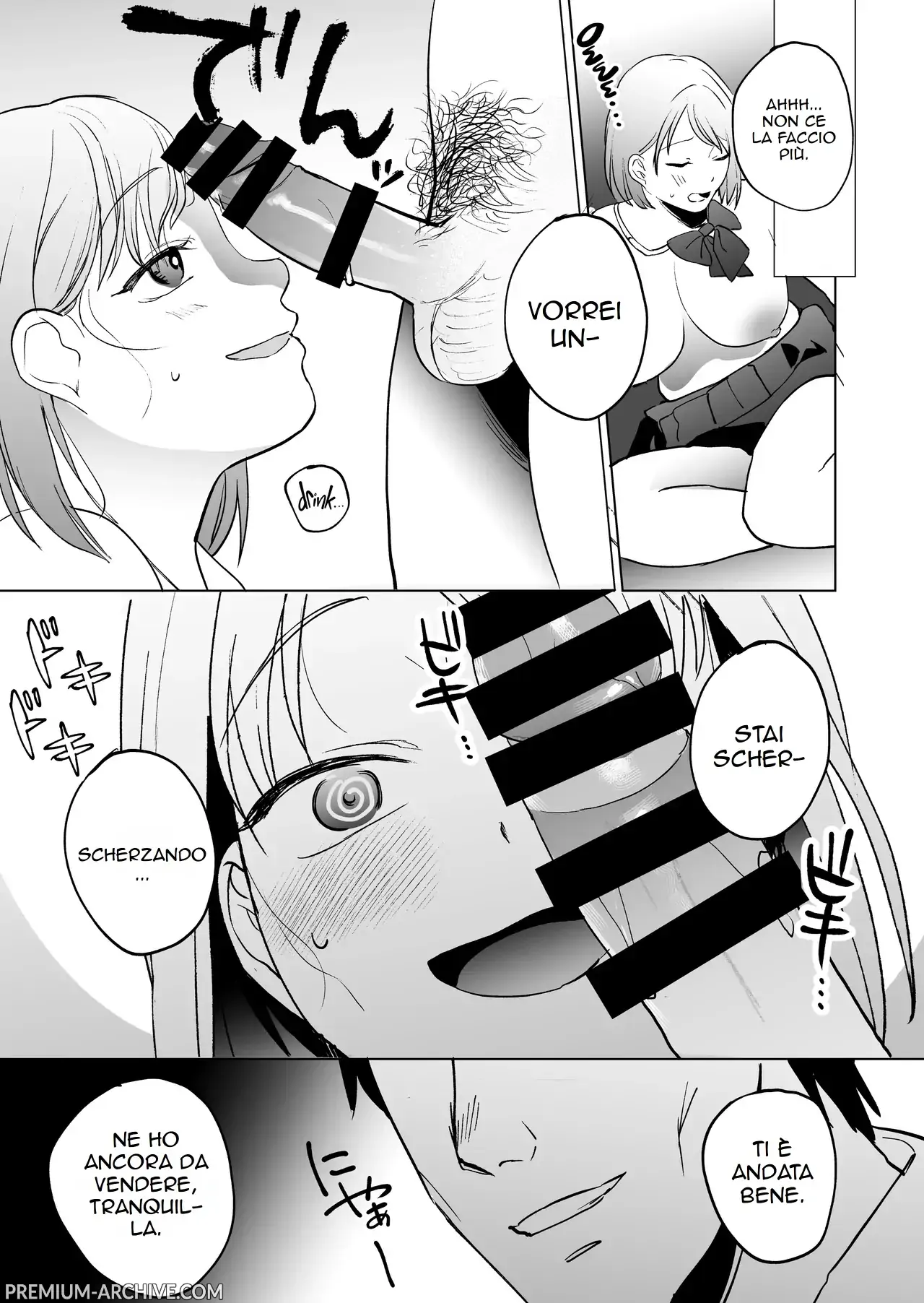 [Manmaya (Same Manma)] Jinsei Shuuryou 5-byou Mae Nazo JK ni Kuwareru | Divorato da una misteriosa liceale 5 secondi prima di dire addio alla mia vita [Italian] 画像番号 54