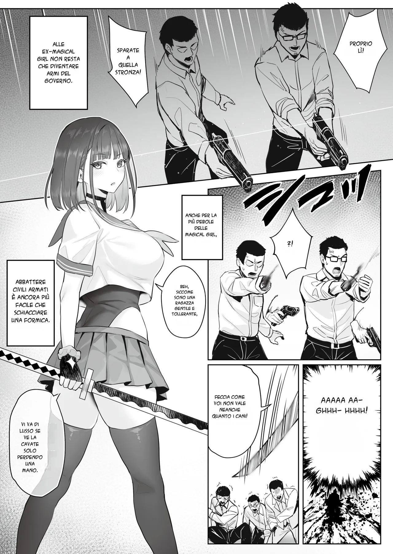 [COMEX (Zhen Lu)] Moto Mahou Shoujo no Shigoto Hanashi Ao | Ragazze magiche [Decensored] [Italian] [Digital] Bildnummer 11