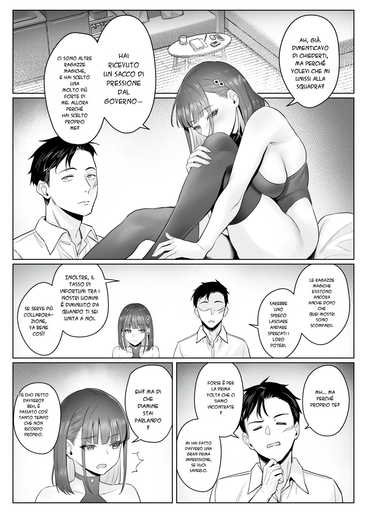 [COMEX (Zhen Lu)] Moto Mahou Shoujo no Shigoto Hanashi Ao | Ragazze magiche [Decensored] [Italian] [Digital] Bildnummer 32