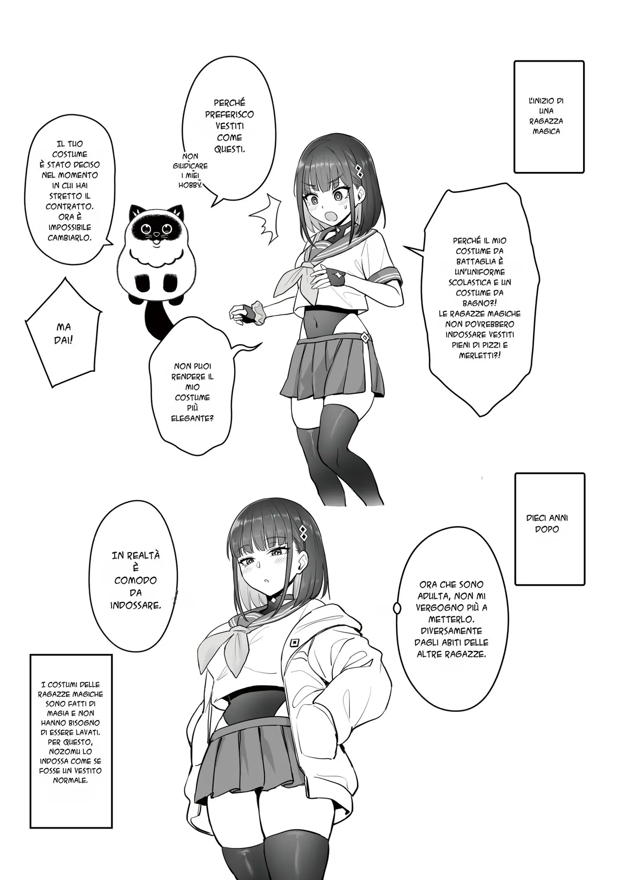 [COMEX (Zhen Lu)] Moto Mahou Shoujo no Shigoto Hanashi Ao | Ragazze magiche [Decensored] [Italian] [Digital] Bildnummer 34