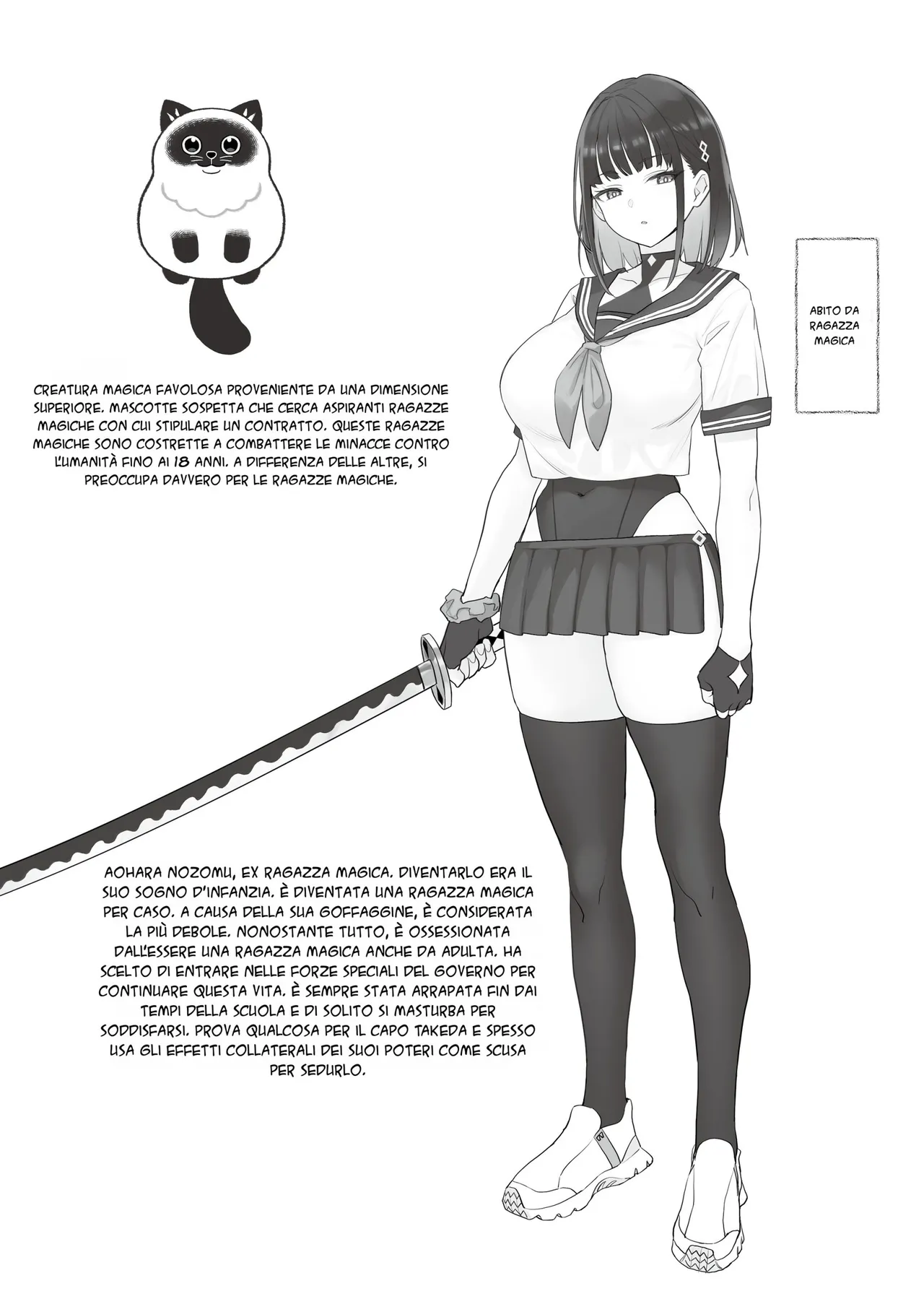 [COMEX (Zhen Lu)] Moto Mahou Shoujo no Shigoto Hanashi Ao | Ragazze magiche [Decensored] [Italian] [Digital] Bildnummer 35