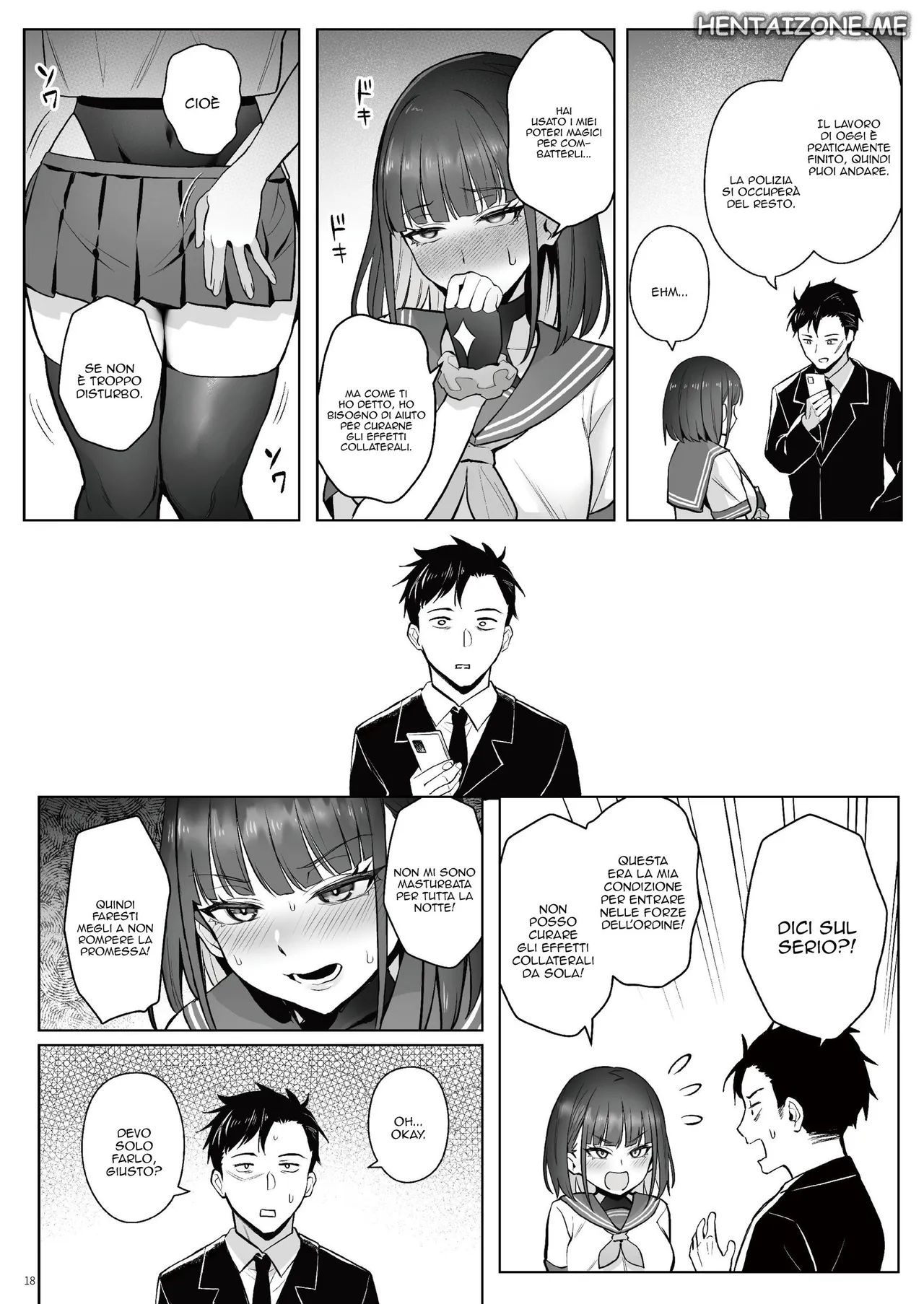 [COMEX (Zhen Lu)] Moto Mahou Shoujo no Shigoto Hanashi Ao Zenjitsutan | Ragazze magiche Prequel [Italian] [Decensored] [Digital] Bildnummer 17