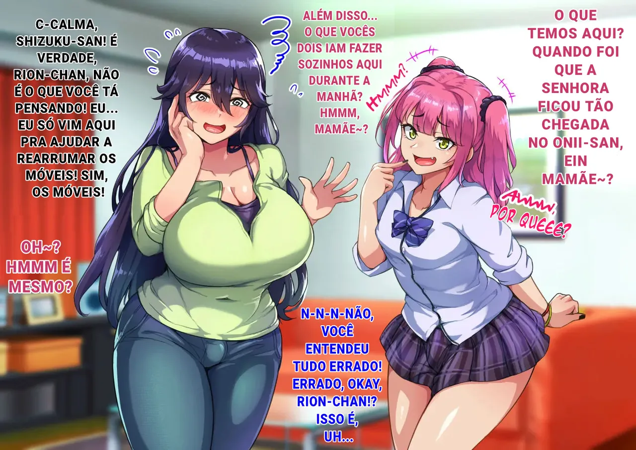 (Hagurumarokuro) (SILVER RADISH) Dosukebemesuiki Oyako No Yuwaku Shemale Mama Hen (PT/BR) 图片编号 76