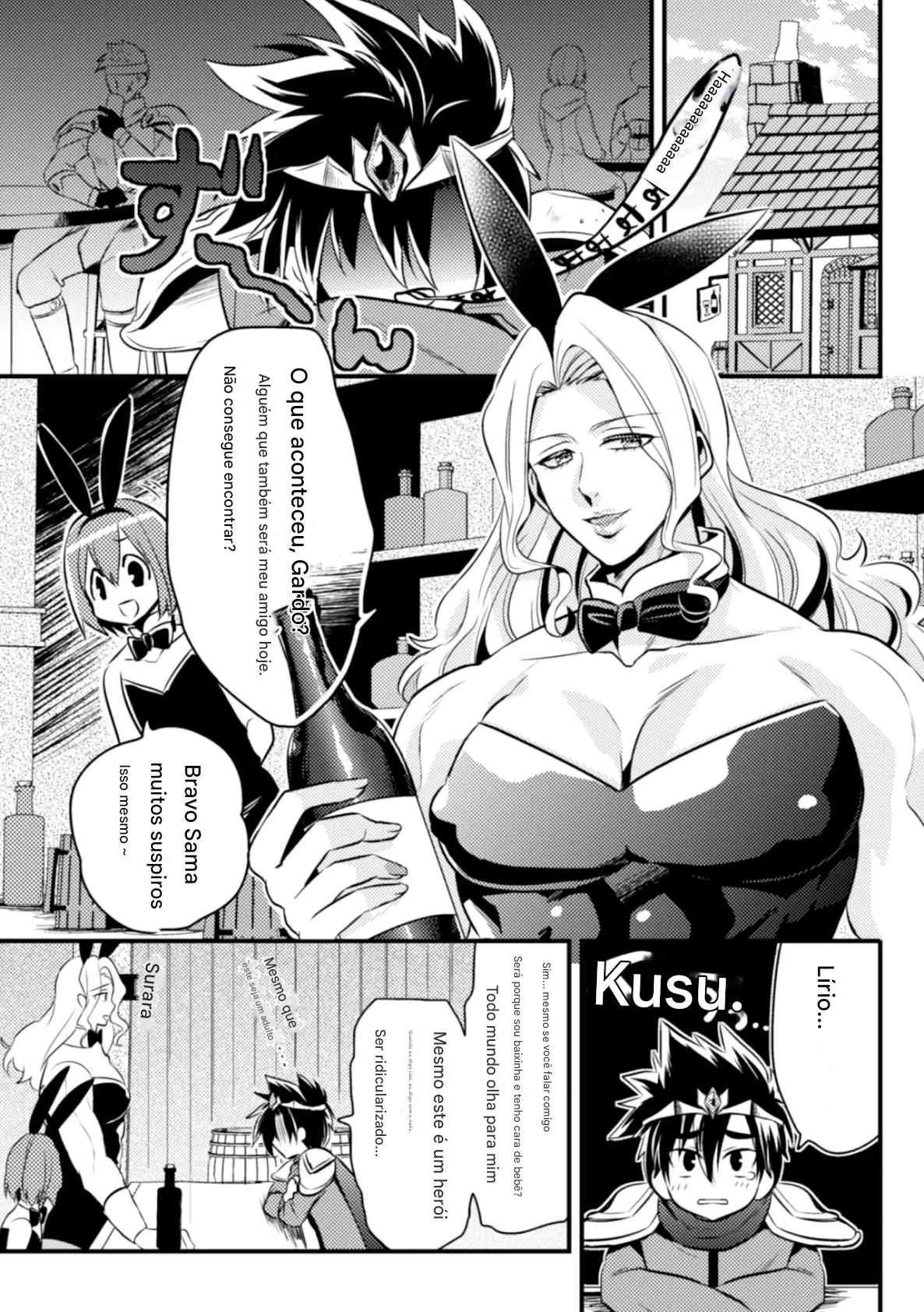 Dougan Namerare Yuusha, Sakaba no Bunny Onii-san to xx Shichaimashita image number 2