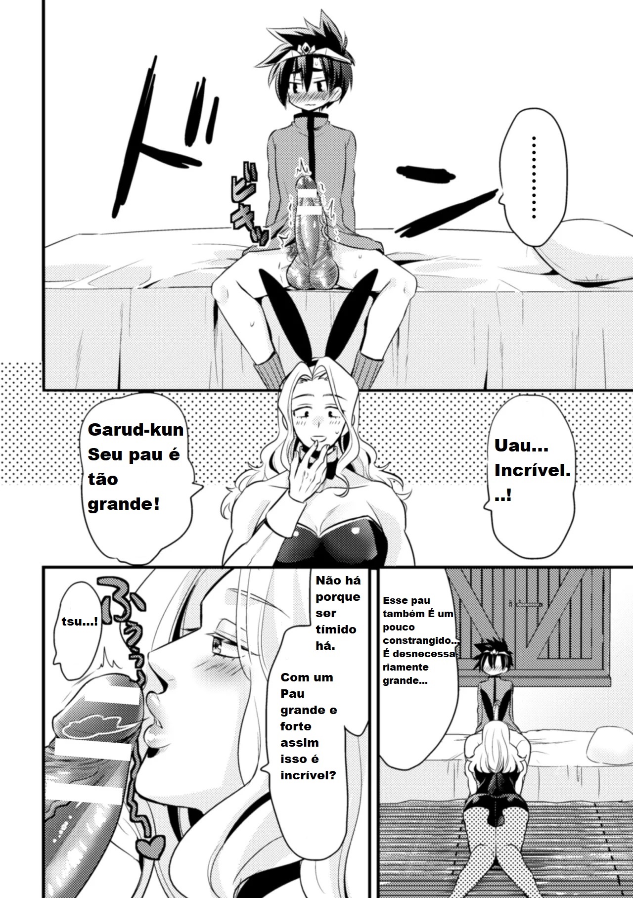 Dougan Namerare Yuusha, Sakaba no Bunny Onii-san to xx Shichaimashita image number 7