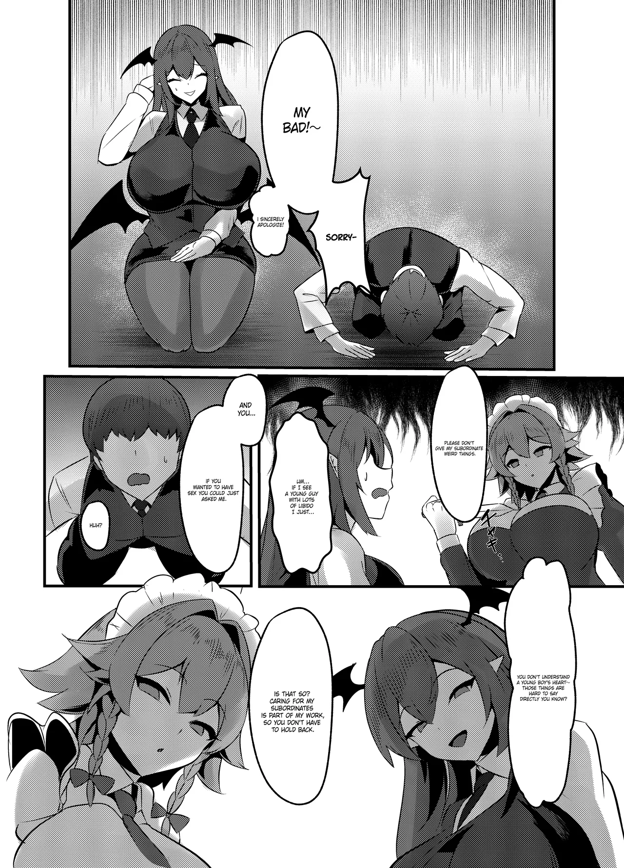 [Gekkou Houchou (Watanabe SINKAI)] Koumakan-shiki Shinjin Kyouiku | Scaret Devil Mansion Style Employee Training (Touhou Project) [Digital] image number 23