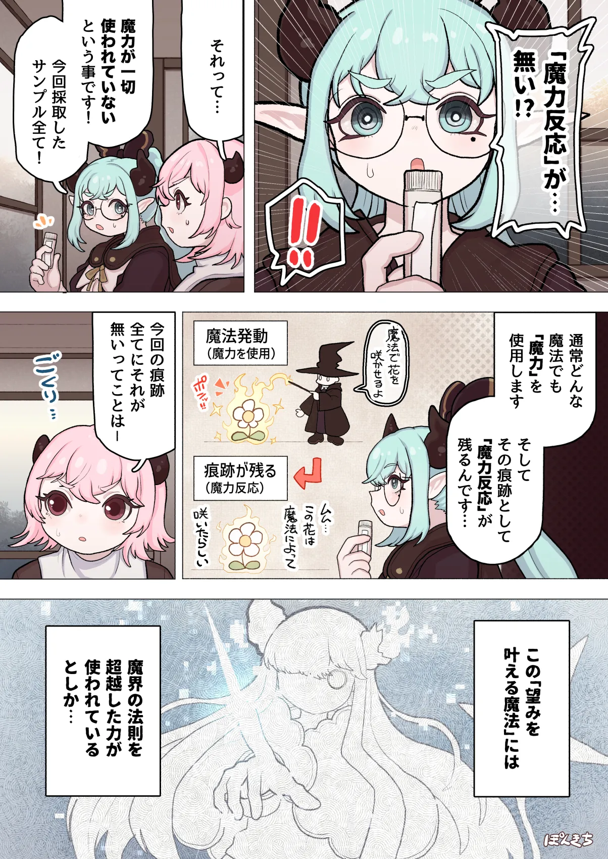 [ぽんきちの里 (ぽんきち)] サキュバスの先生 FILE.11【魔女っ娘サキュバス編】 image number 56