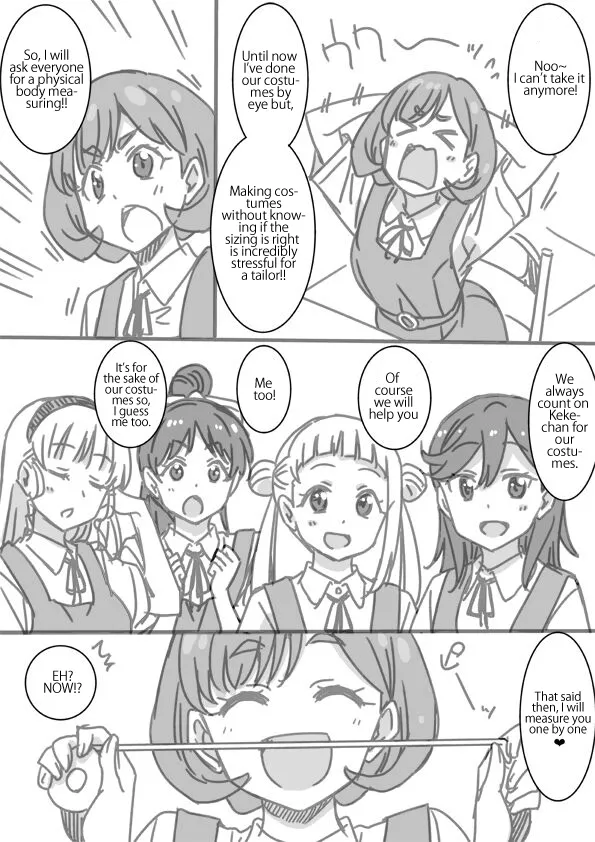 [Otono Natsu] Shintai Sokutei Manga | Body Measurements Manga (Love Live! Superstar!!) [English] 2eme image