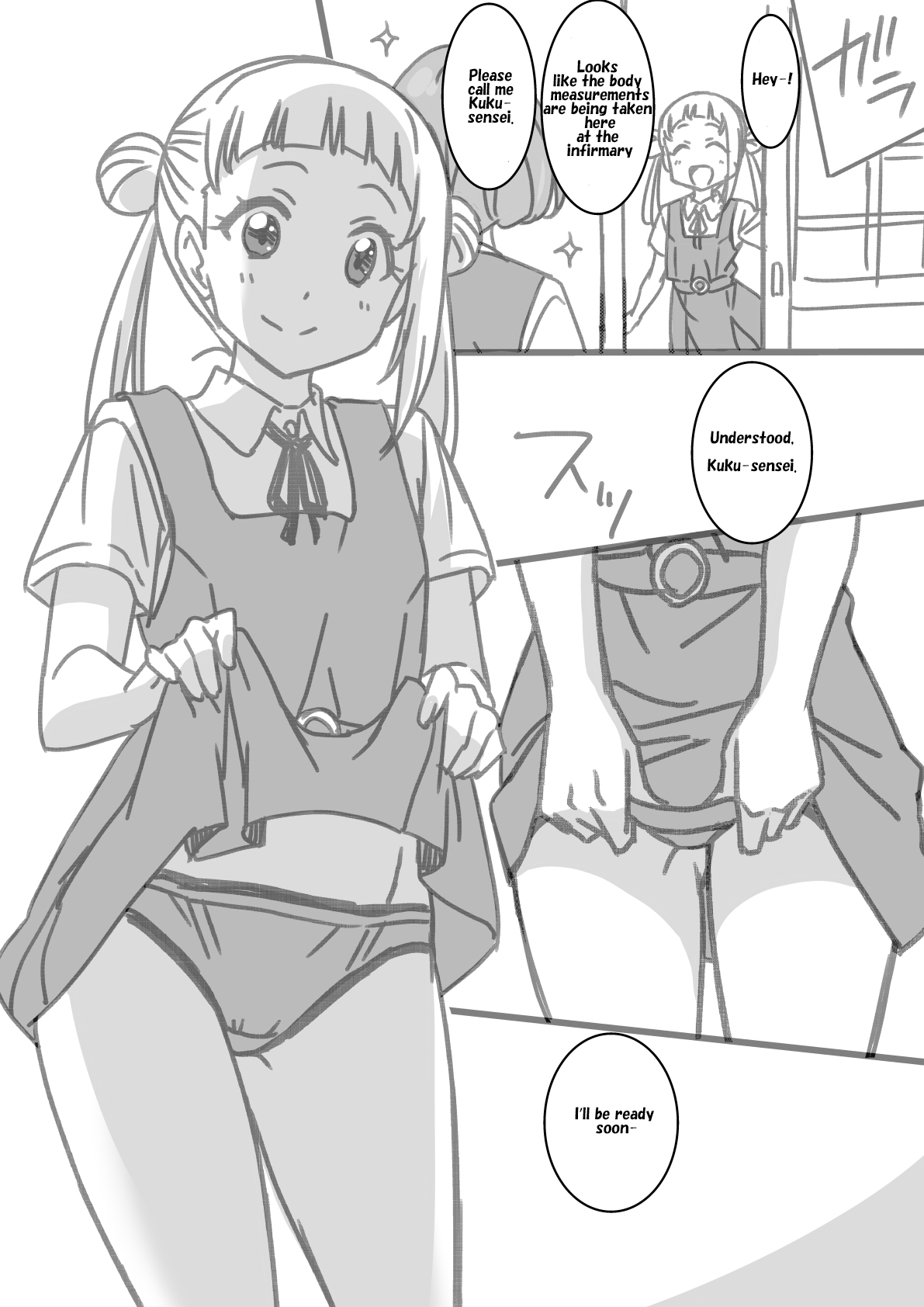 [Otono Natsu] Shintai Sokutei Manga | Body Measurements Manga (Love Live! Superstar!!) [English] 8eme image