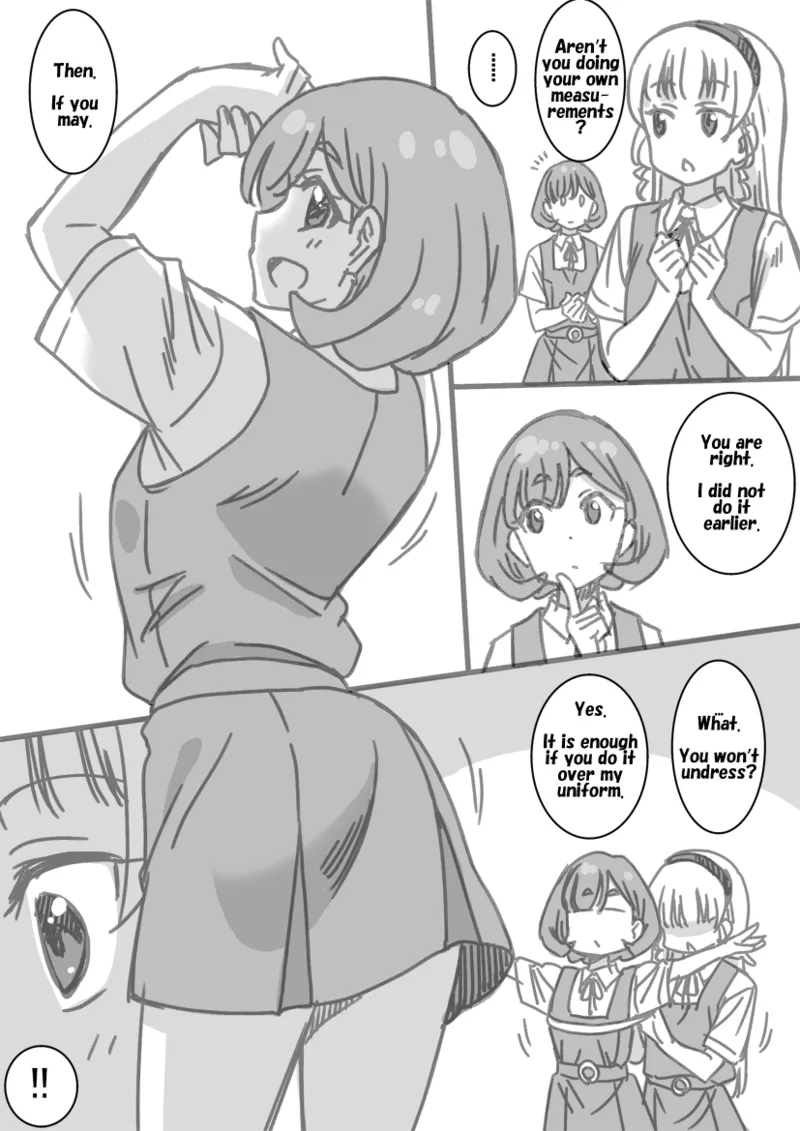 [Otono Natsu] Shintai Sokutei Manga | Body Measurements Manga (Love Live! Superstar!!) [English] 30eme image