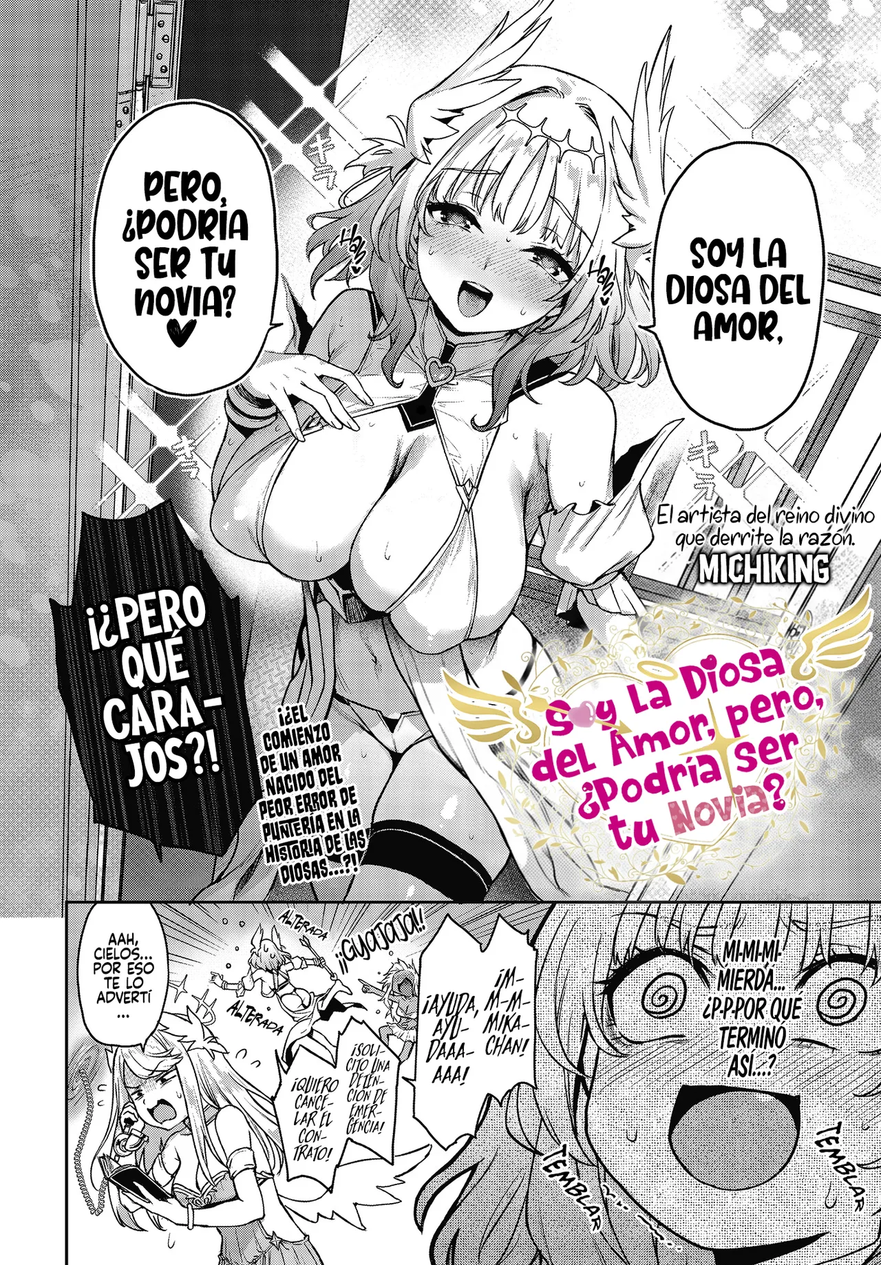 [Michiking] Ai No Megami Nan Desu Kedo Kanojo Ni Shite Moratte Ii Desu Ka? (COMIC Luxuria vol.01) [Spanish] [Rakuen Translations] [Digital] image number 5