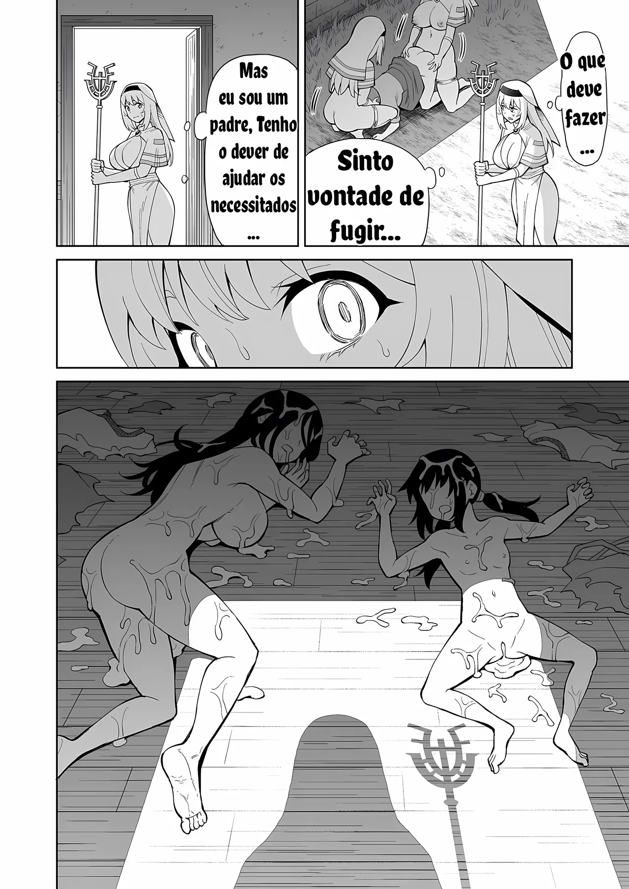 [Hitsumabushi] Kanojo Ga Monsuta Ni Natta Hi [Portuguese-BR] [Upscale] image number 19