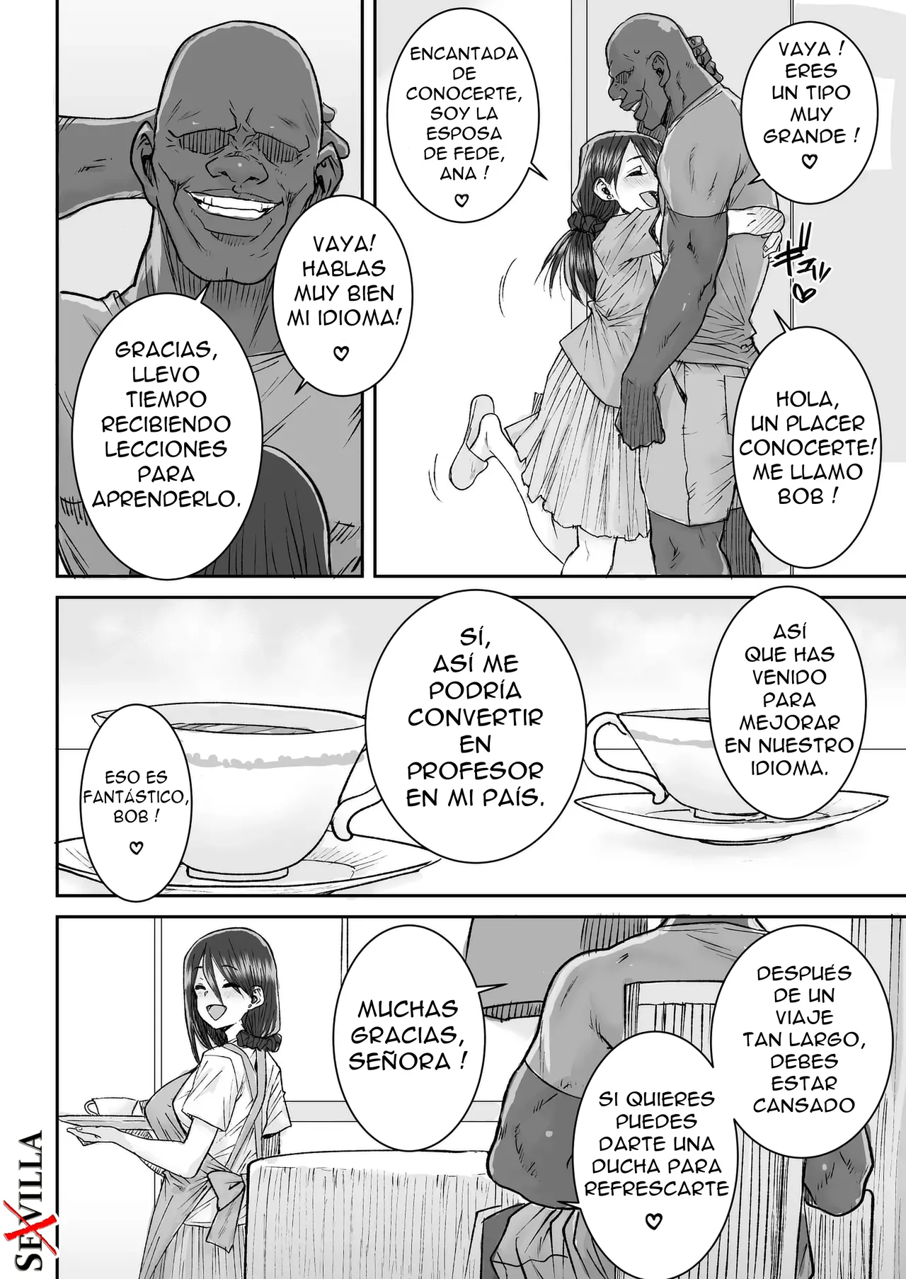 SEXO CON UN MUSCULOSO SEMENTAL NEGRO  [Spanish] [Rewrite] [5eXv1LL4 - Mano Negra - KARAY] numero di immagine  5