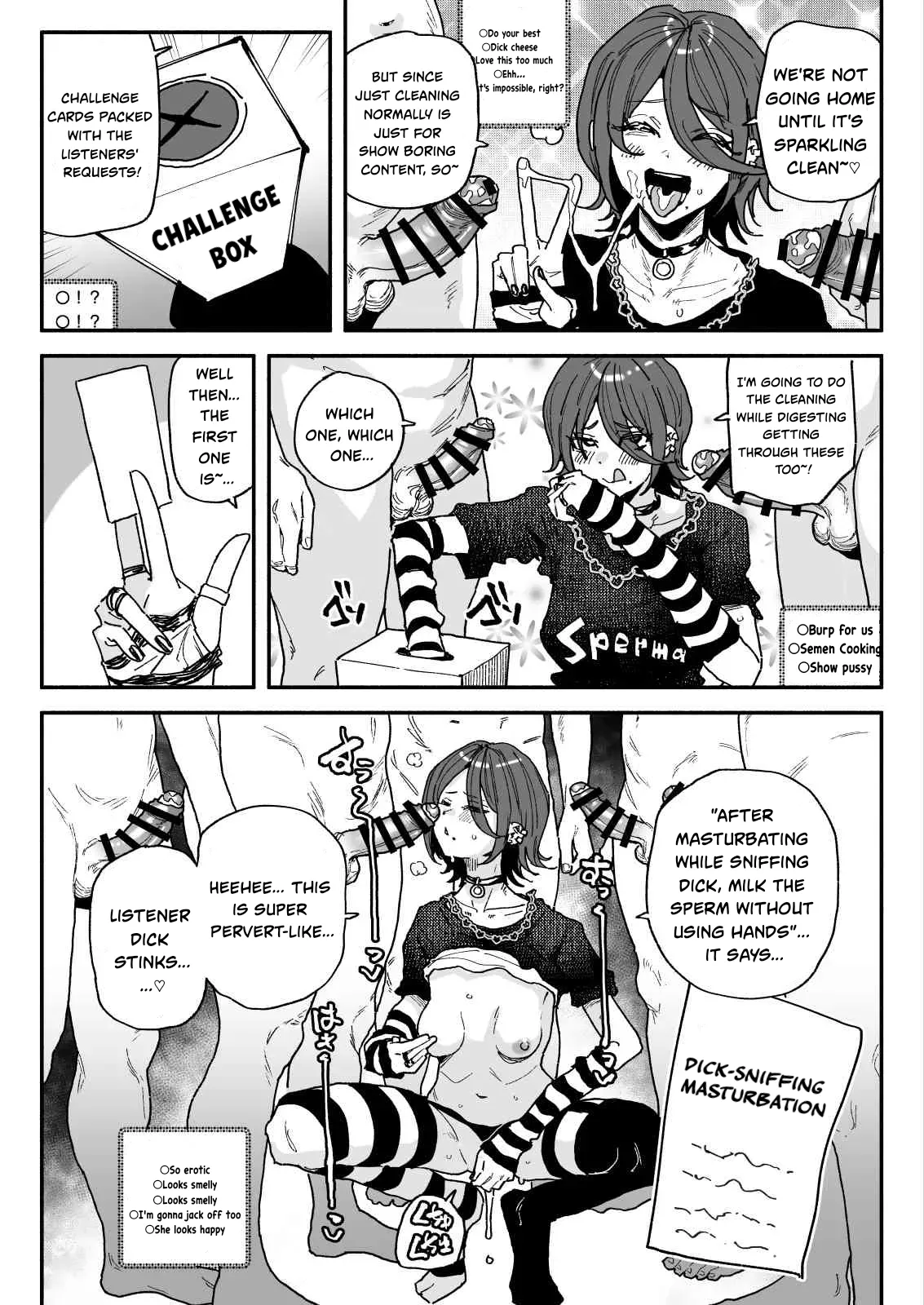 [Organic Flavor] Penis-sniffing Streamer: 'Cannot Go Home' Challenge 图片编号 3