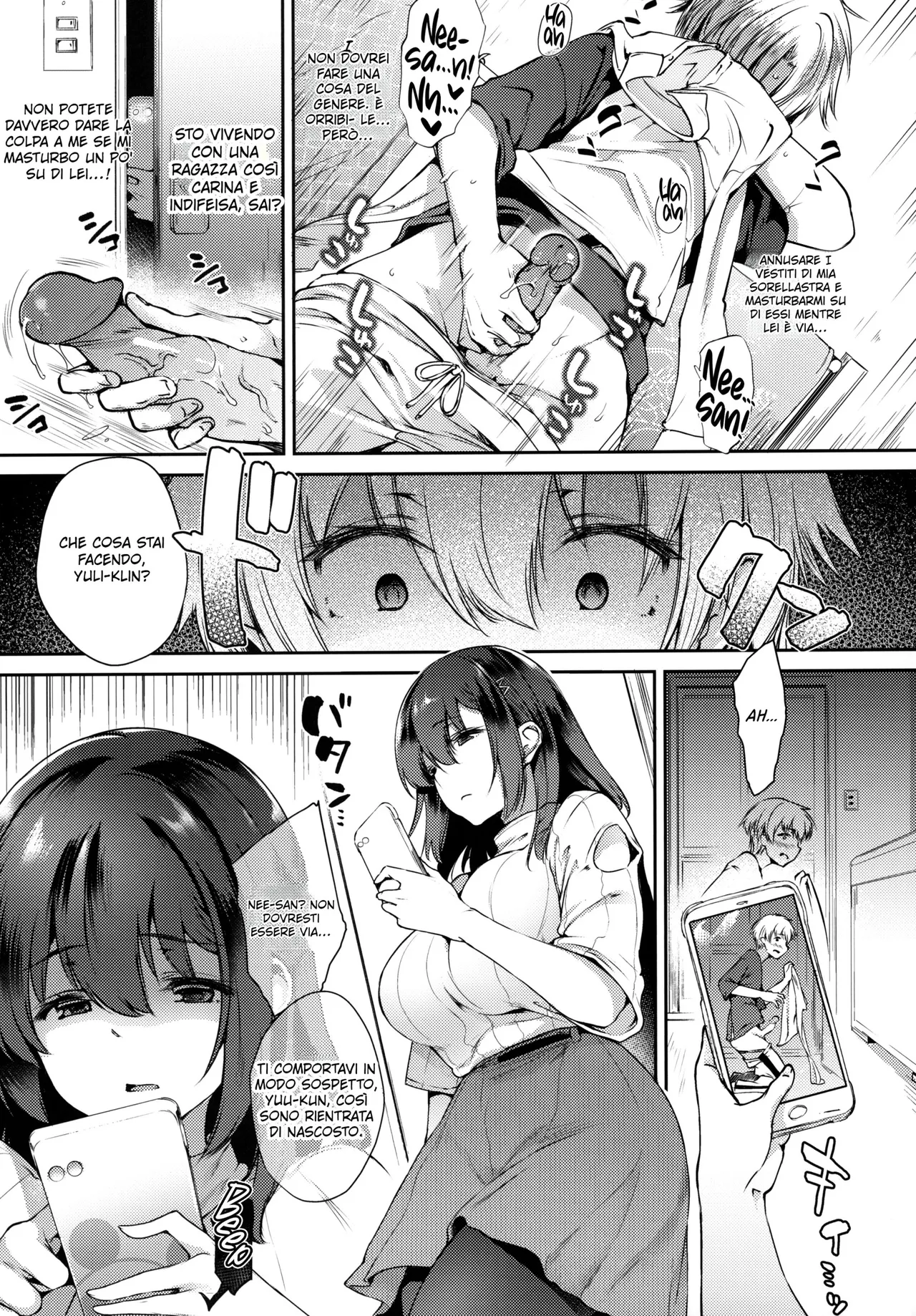 (C97) [Mata Ashita. (Oohira Sunset)] Anenie Life -Boku no Onanie wa Ane no Mono- | La vita della masturbazione della sorella maggiore - Il mio diritto alla masturbazione appartiene alla mia sorellastra più grande [Italian] (Decensored) 图片编号 8