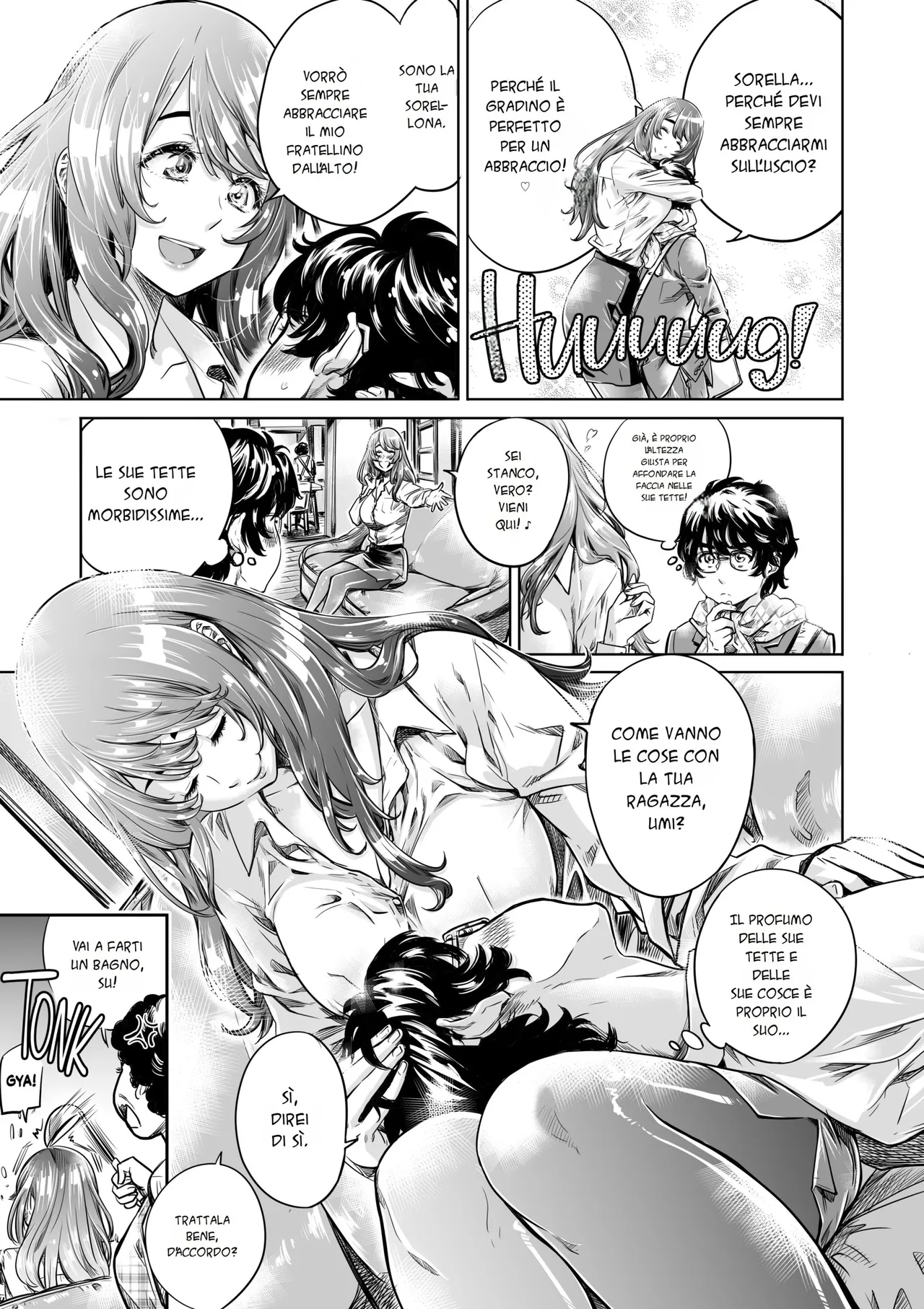 [Burning Shimai (MARUTA)] She's My Oneechan, but She's Just Pampering Me a Bit, so It's Okay 1-2 [Italian] (Decensored) numero di immagine  4
