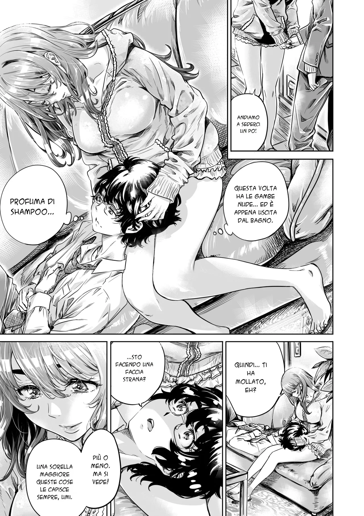 [Burning Shimai (MARUTA)] She's My Oneechan, but She's Just Pampering Me a Bit, so It's Okay 1-2 [Italian] (Decensored) numero di immagine  6