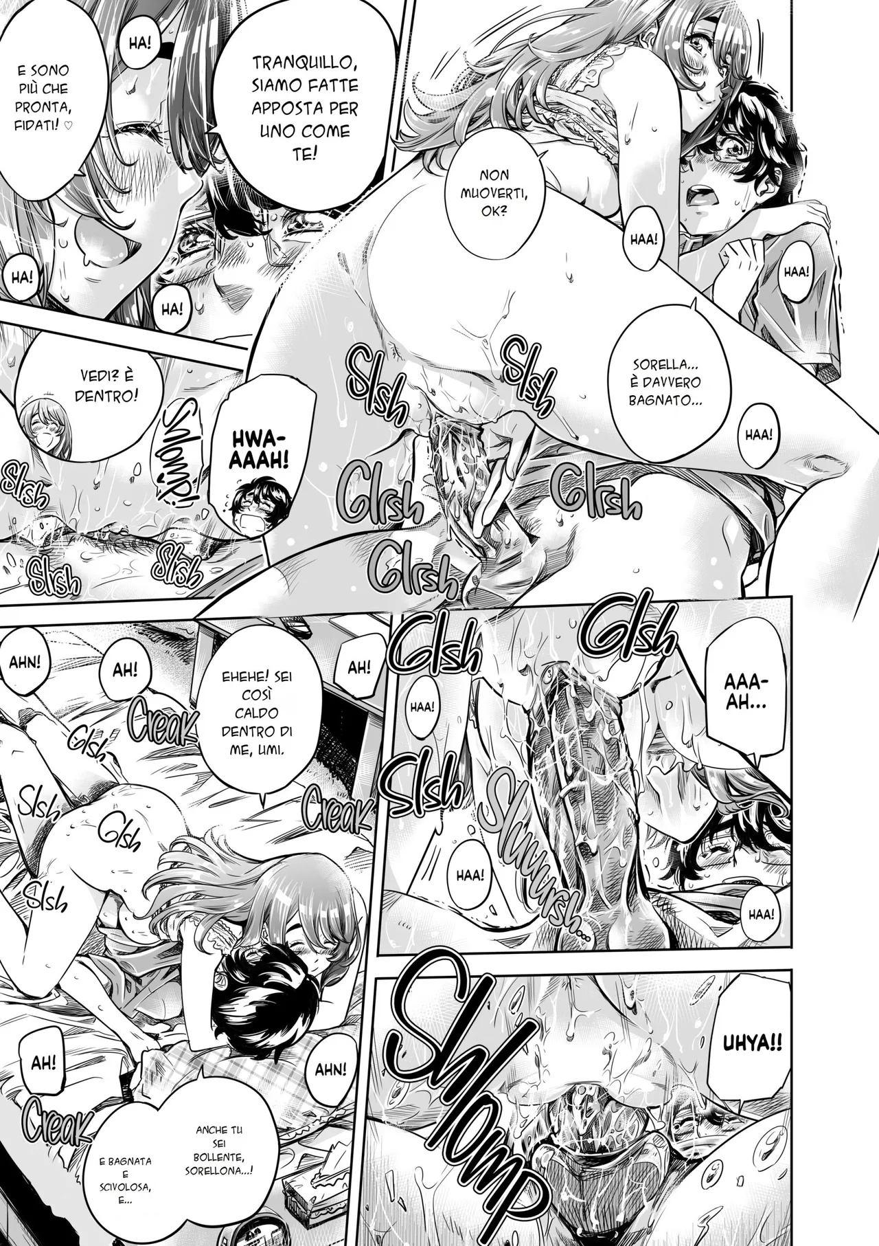 [Burning Shimai (MARUTA)] She's My Oneechan, but She's Just Pampering Me a Bit, so It's Okay 1-2 [Italian] (Decensored) numero di immagine  16