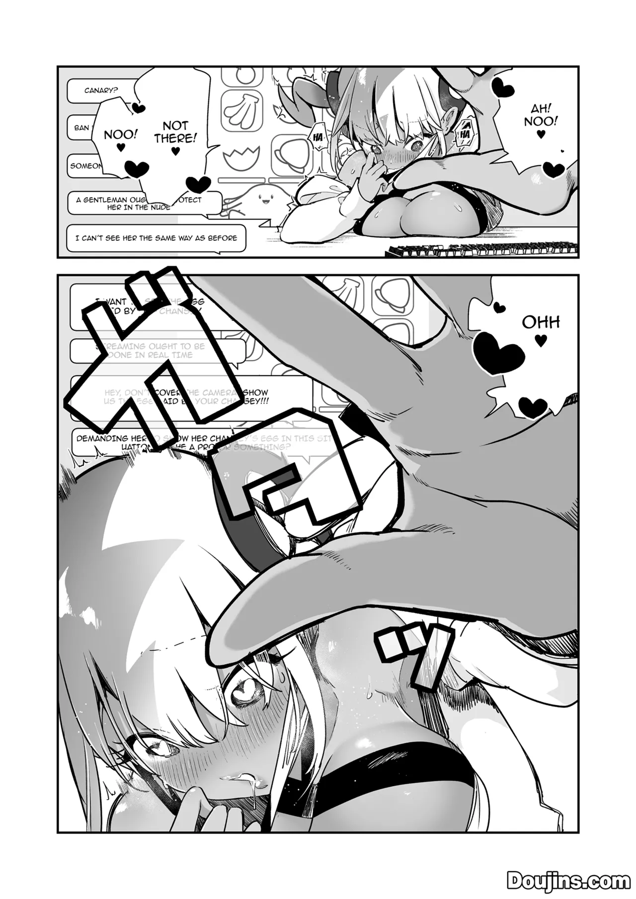 [chori (Chorimokki)] Boku wa Canari Kenzen nano de Ero Haishin wa Shinaizo!! !! | Canari's Well-Behaved So She Won't Do A Lewd Livestream!! (Pokémon LEGENDS Z-A) [Digital] [English] {Doujins.com} 图片编号 15