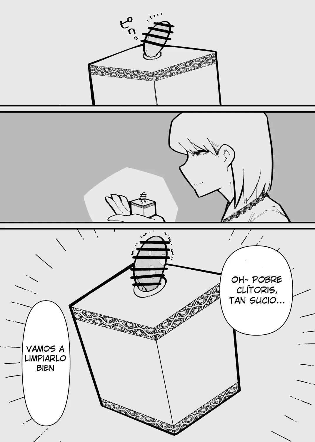 [Hachihachihachi] Clitoris Kashidashitara... | Si te presto mi clitoris... [Spanish] [Charum] 图片编号 7