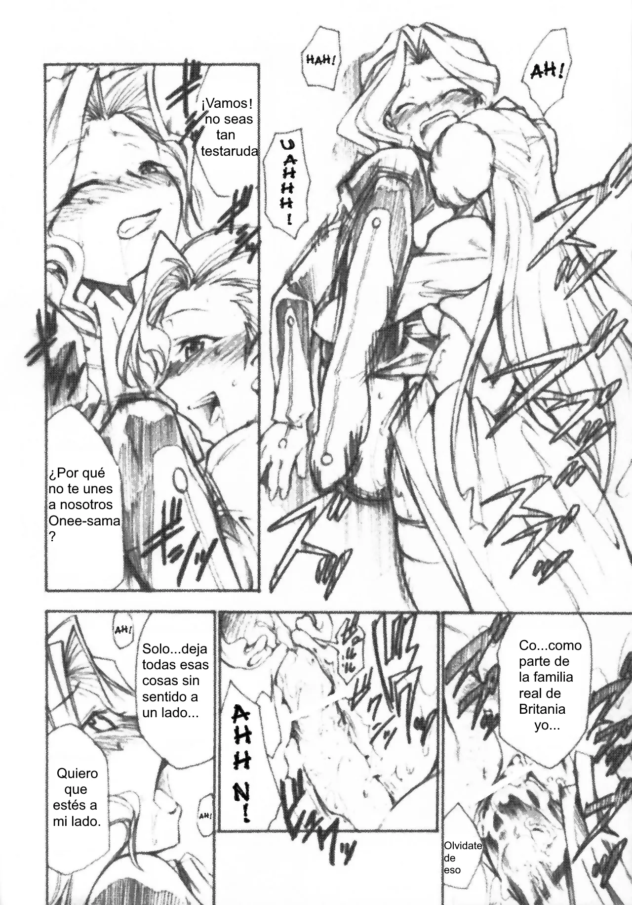 (GEASS Turbo) [Studio Kimigabuchi (Kimimaru)] Code Eross 3: Waga Na wa Ero (Code Geass) [Spanish] 7eme image