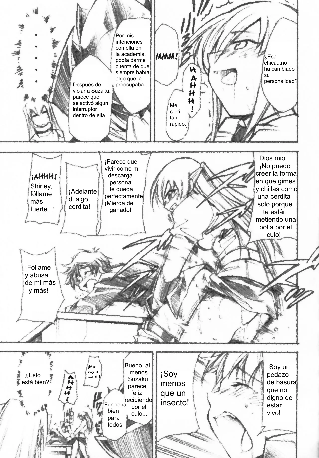 (GEASS Turbo) [Studio Kimigabuchi (Kimimaru)] Code Eross 3: Waga Na wa Ero (Code Geass) [Spanish] 12eme image