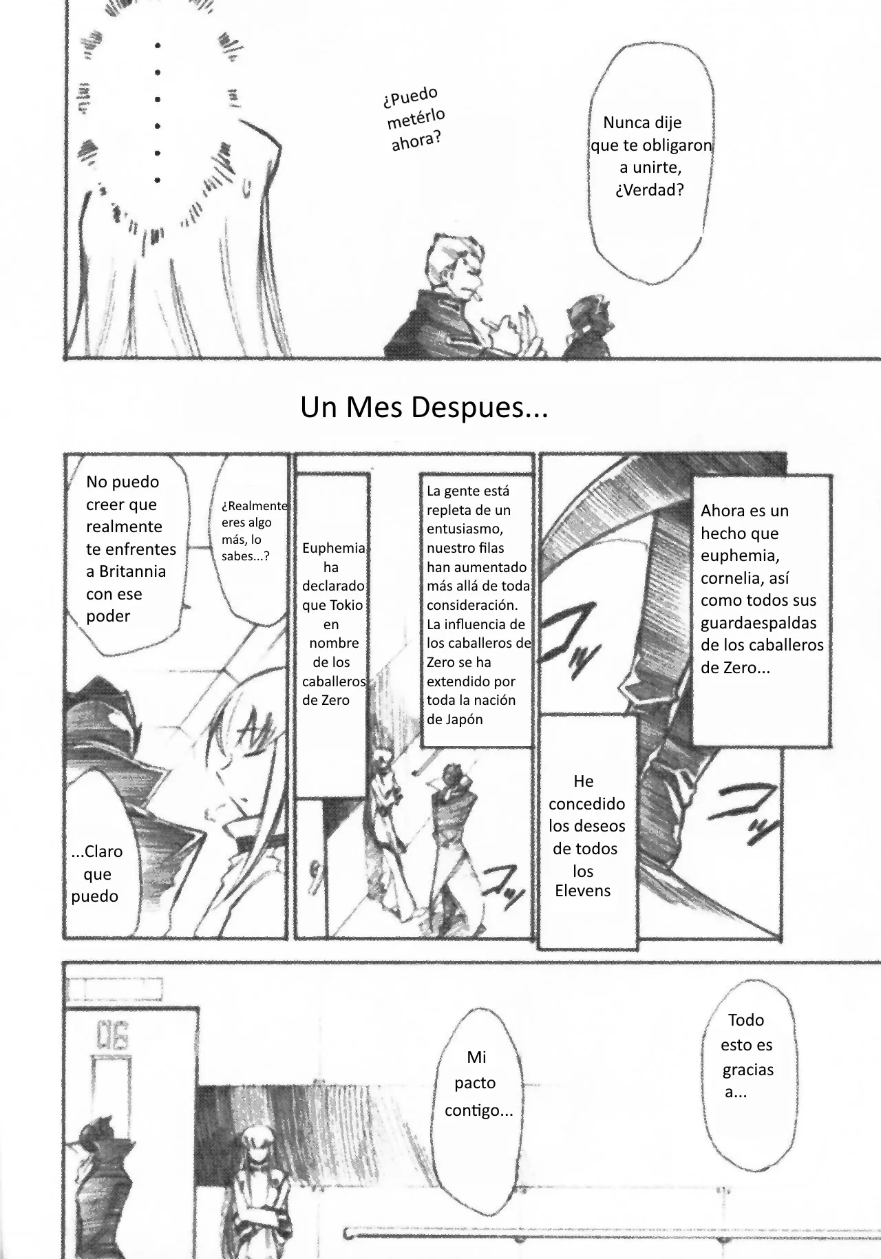 (GEASS Turbo) [Studio Kimigabuchi (Kimimaru)] Code Eross 3: Waga Na wa Ero (Code Geass) [Spanish] 23eme image