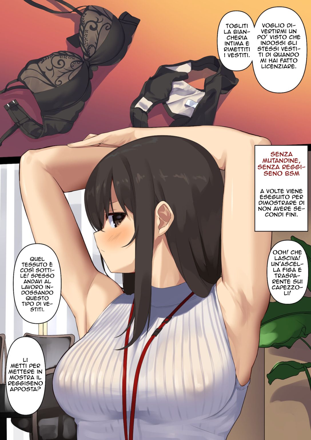 [Tokyo Prominence Tomato] Business Sex Manner Fukushuu no Joushi Hen | Galateo sessuale negli affari: La vendetta del boss [Italian] 图片编号 16