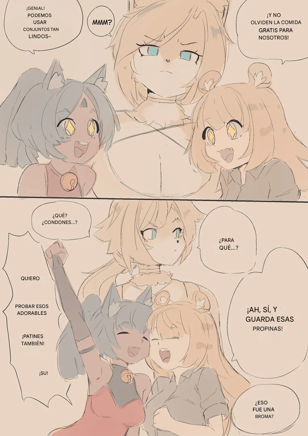 [Cafin] Pussycat Burger (Zenless Zone Zero) Spanish MTL 图片编号 3