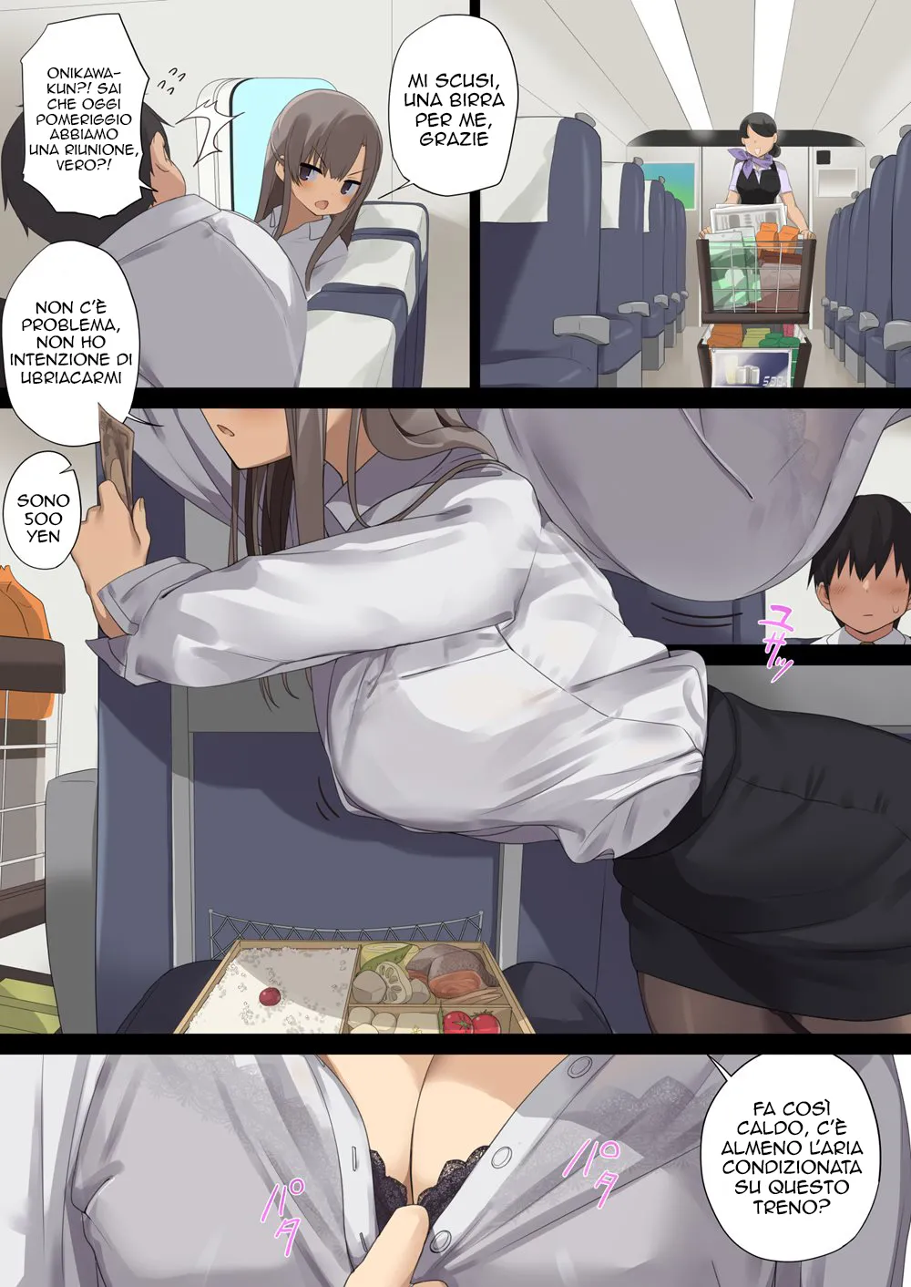 [Tokyo Prominence Tomato] Business Sex Manner Shinsotsu Hen | Galateo sessuale negli affari: Viaggio di lavoro + Smart Working [Italian] 图片编号 3