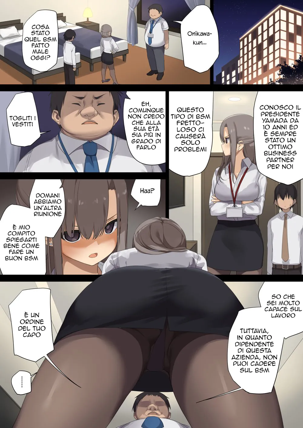 [Tokyo Prominence Tomato] Business Sex Manner Shinsotsu Hen | Galateo sessuale negli affari: Viaggio di lavoro + Smart Working [Italian] 图片编号 7