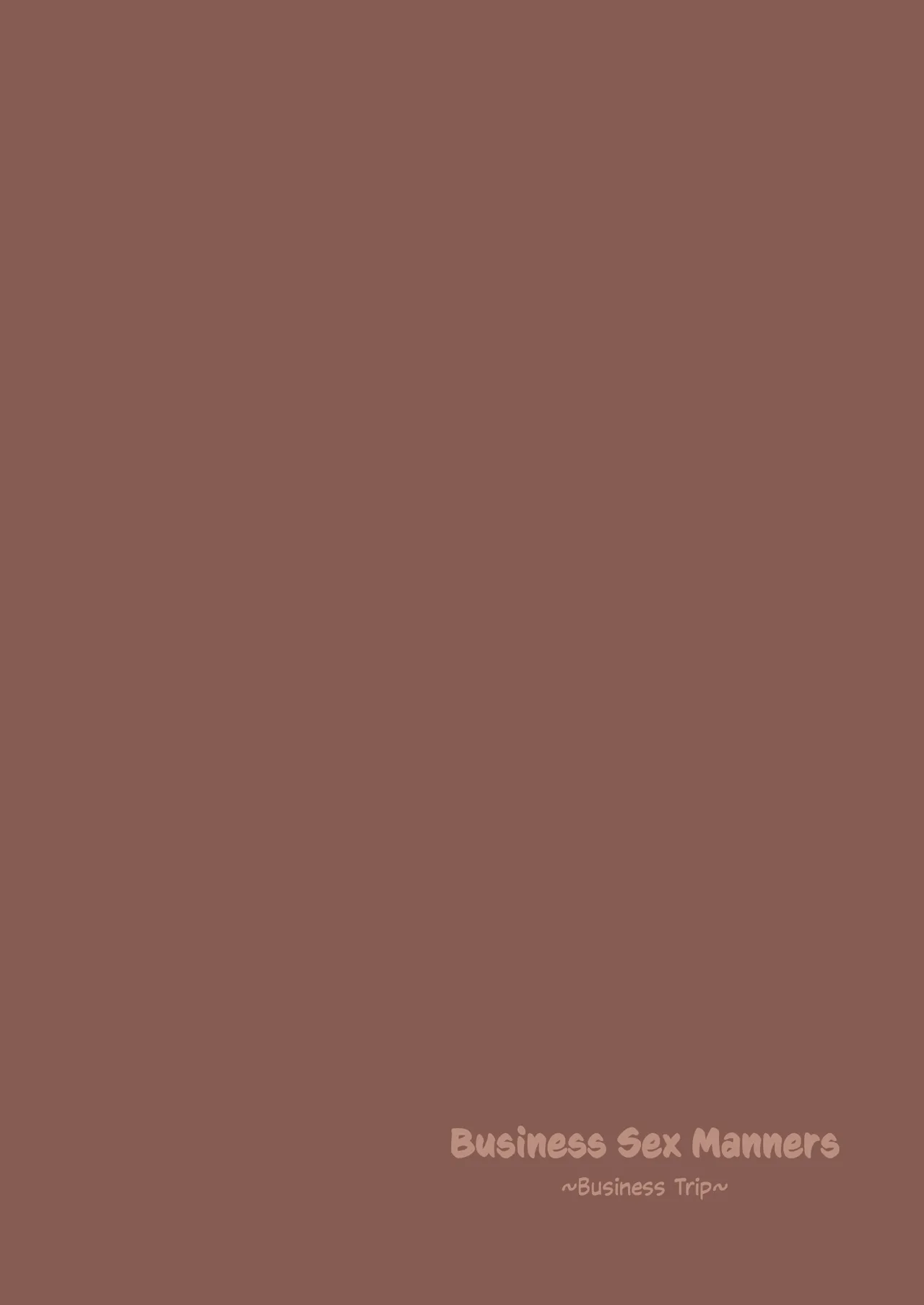 [Tokyo Prominence Tomato] Business Sex Manner Shinsotsu Hen | Galateo sessuale negli affari: Viaggio di lavoro + Smart Working [Italian] 图片编号 24