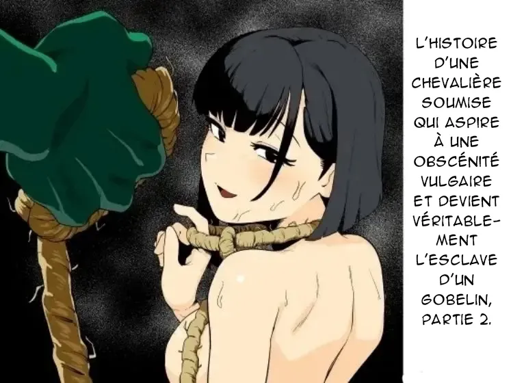 [yamabatake] Zako-kan Nerai no Do-M Onna Kishi ga Hontou ni Goblin Dorei ni Sareru Hanashi Zenpen Part 2 [French][AkroDa] 图片编号 1