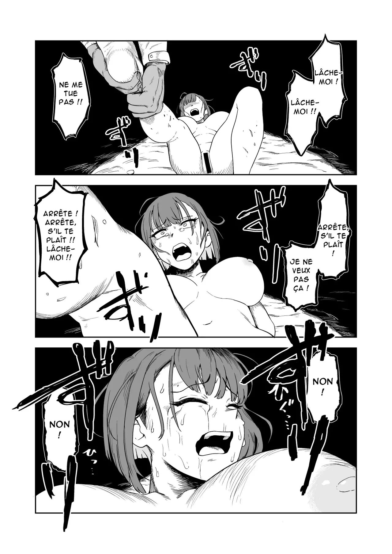 [yamabatake] Zako-kan Nerai no Do-M Onna Kishi ga Hontou ni Goblin Dorei ni Sareru Hanashi Zenpen Part 2 [French][AkroDa] 图片编号 24