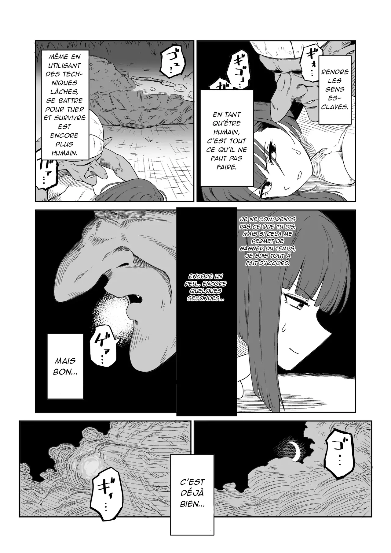 [yamabatake] Zako-kan Nerai no Do-M Onna Kishi ga Hontou ni Goblin Dorei ni Sareru Hanashi Zenpen Part 2 [French][AkroDa] 图片编号 39