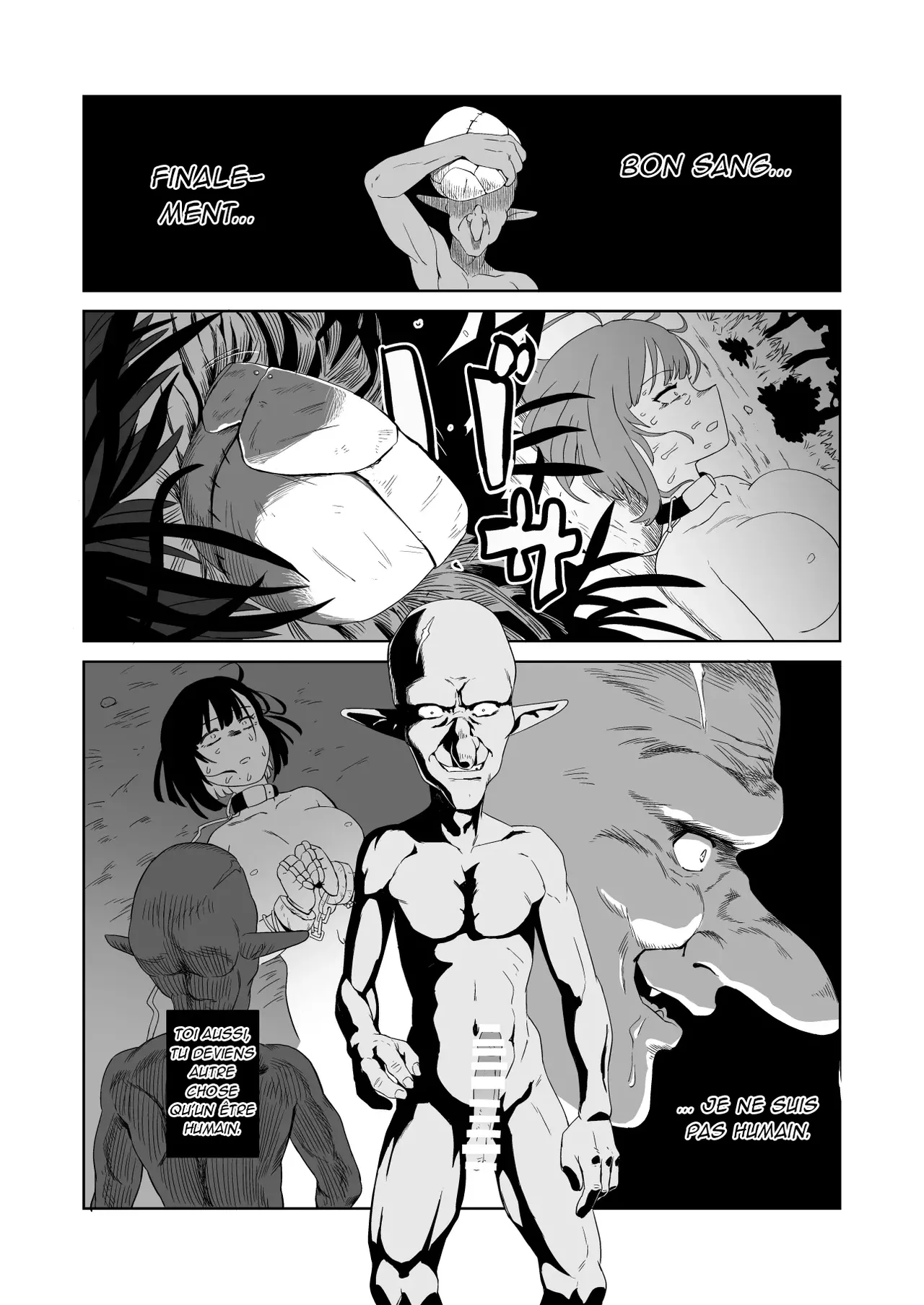 [yamabatake] Zako-kan Nerai no Do-M Onna Kishi ga Hontou ni Goblin Dorei ni Sareru Hanashi Zenpen Part 2 [French][AkroDa] 图片编号 42