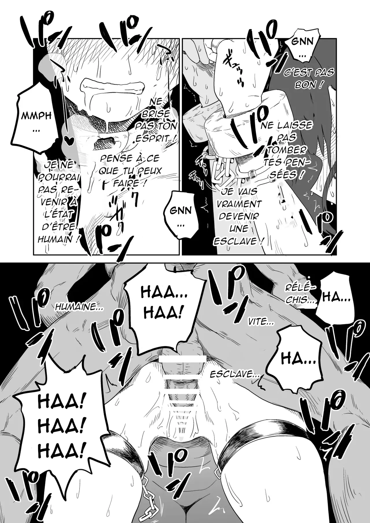 [yamabatake] Zako-kan Nerai no Do-M Onna Kishi ga Hontou ni Goblin Dorei ni Sareru Hanashi Zenpen Part 2 [French][AkroDa] 图片编号 48