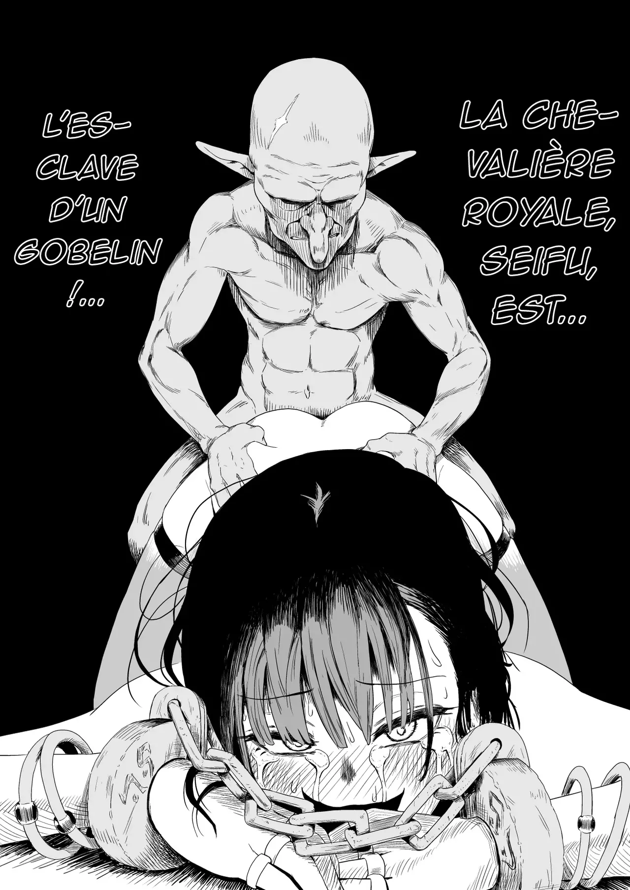 [yamabatake] Zako-kan Nerai no Do-M Onna Kishi ga Hontou ni Goblin Dorei ni Sareru Hanashi Zenpen Part 2 [French][AkroDa] 图片编号 51