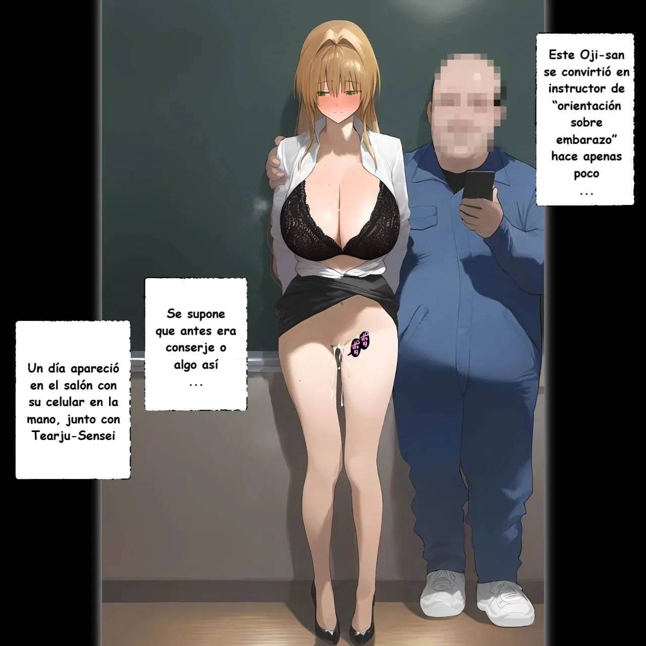 Saimin Oji-san ni Shihaisareta Sainan Koukou Zenin Aka-chan Ninshin Ikukyuu 4 Bildnummer 5