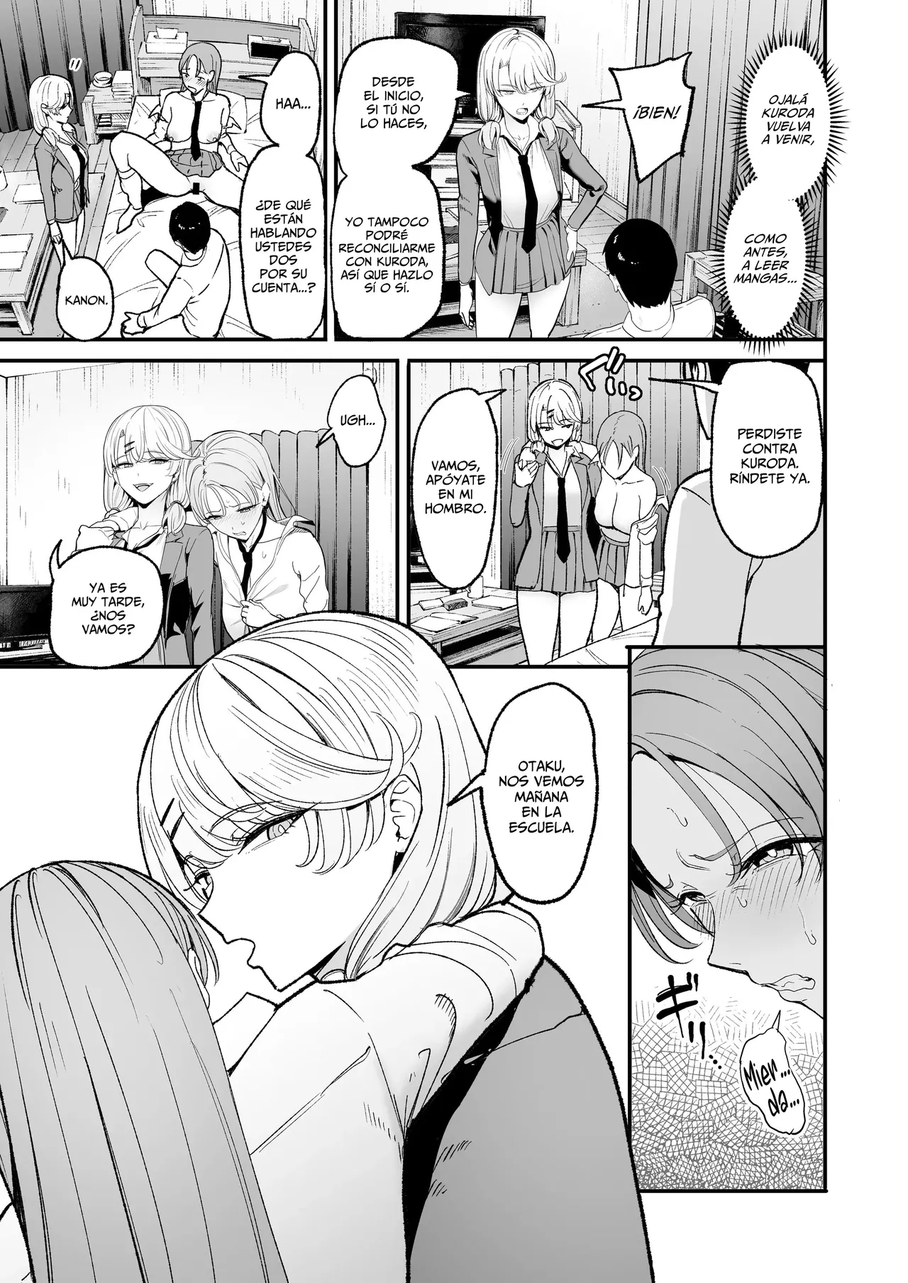 [Amagami Honpo (Manno)] Iribitari Gal ni Manko Tsukawasete Morau Hanashi 5｜La Gyaru Que Pasa Tiempo Conmigo Me Deja Usar Su Vagina 5 [Spanish] [WolfgangScan] изображение № 4