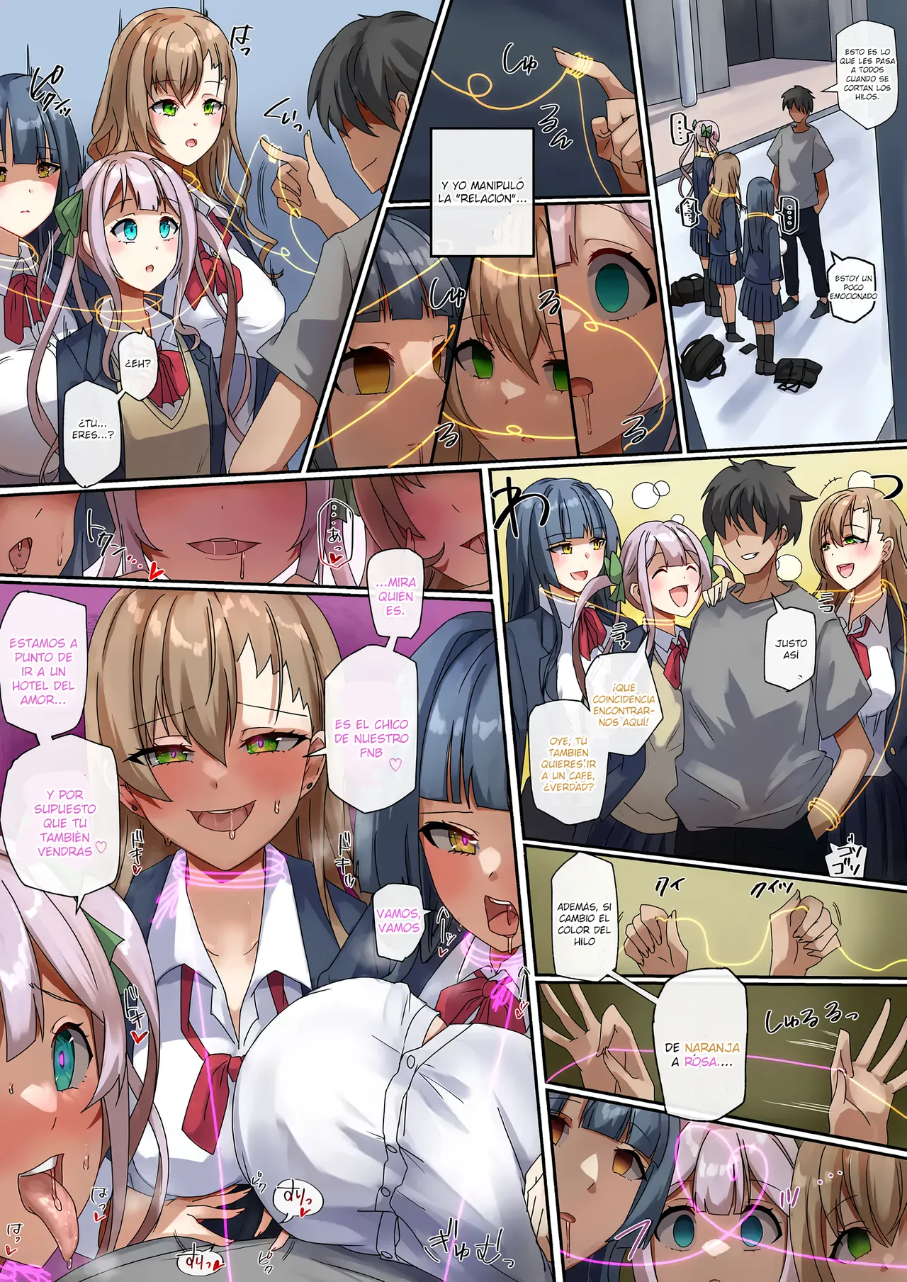 [Rim] Enmusubi no Noryokusha no Tsuzuki Character Setteiga [Spanish] [Aquí Nunca Es Septiembre] image number 2