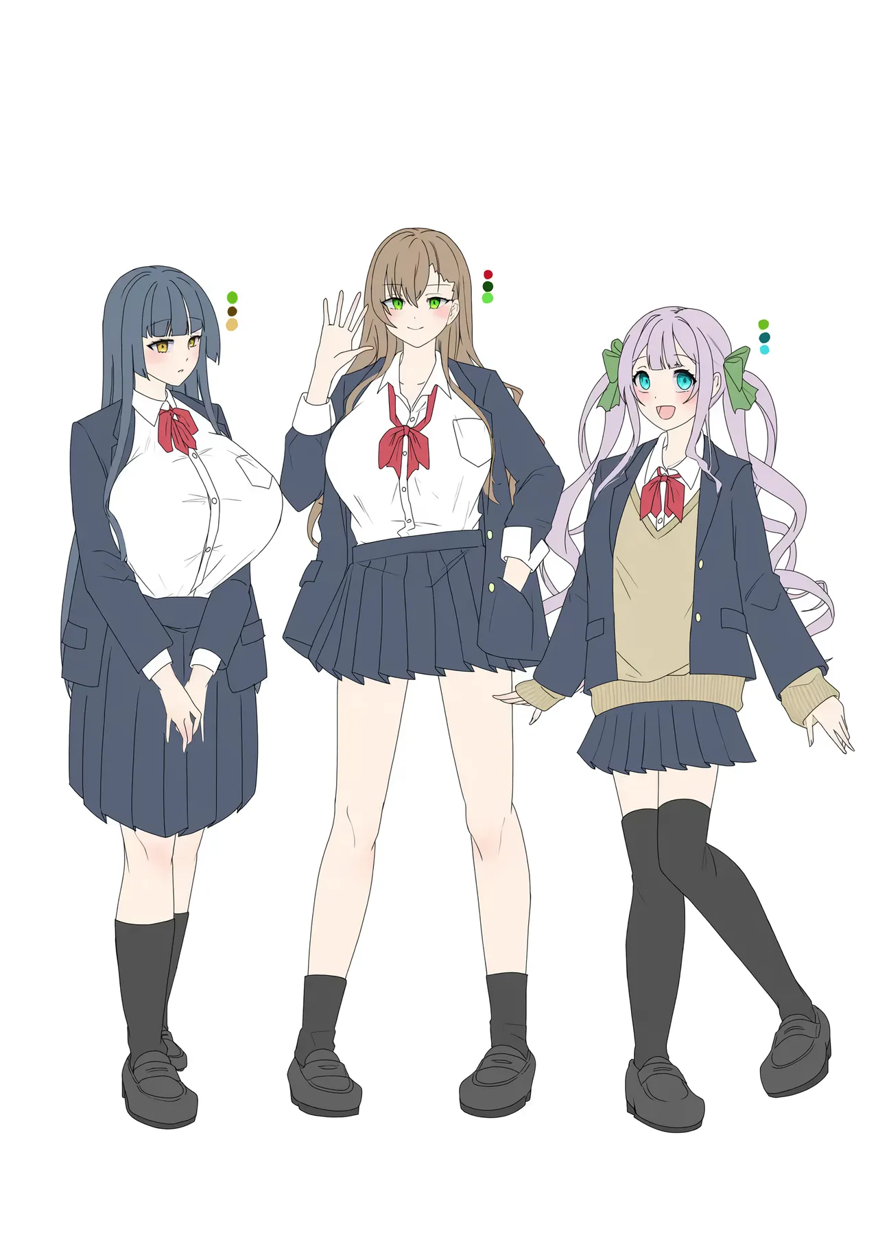 [Rim] Enmusubi no Noryokusha no Tsuzuki Character Setteiga [Spanish] [Aquí Nunca Es Septiembre] image number 5