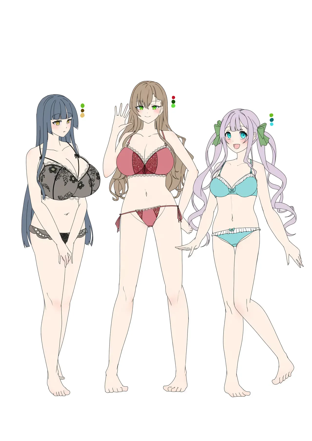 [Rim] Enmusubi no Noryokusha no Tsuzuki Character Setteiga [Spanish] [Aquí Nunca Es Septiembre] image number 6