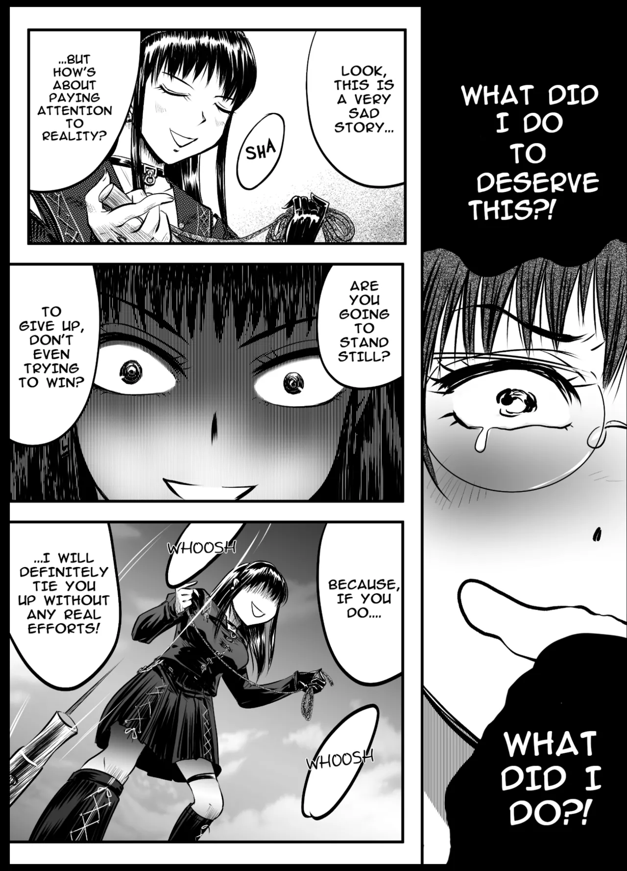 A TALE OF BONDAGE FIGHTER PRINCESS SPHINX act9 vsCONCEALED WEAPONS Bildnummer 21